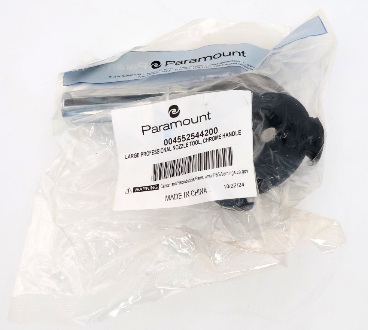 Paramount Large PCC Plastic Head Removal Tool with Chrome Handle - Heavy Duty Car Dent Repair Kit for Auto Bodywork - Perfect for DIY Mechanics & Professional Auto Shops