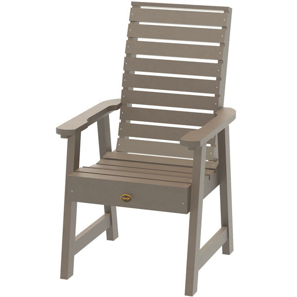 Glennville Dining Arm Chair - Modern Upholstered Dining Room Chair with Padded Seat - Perfect for Kitchen, Dining Room, and Home Office Use