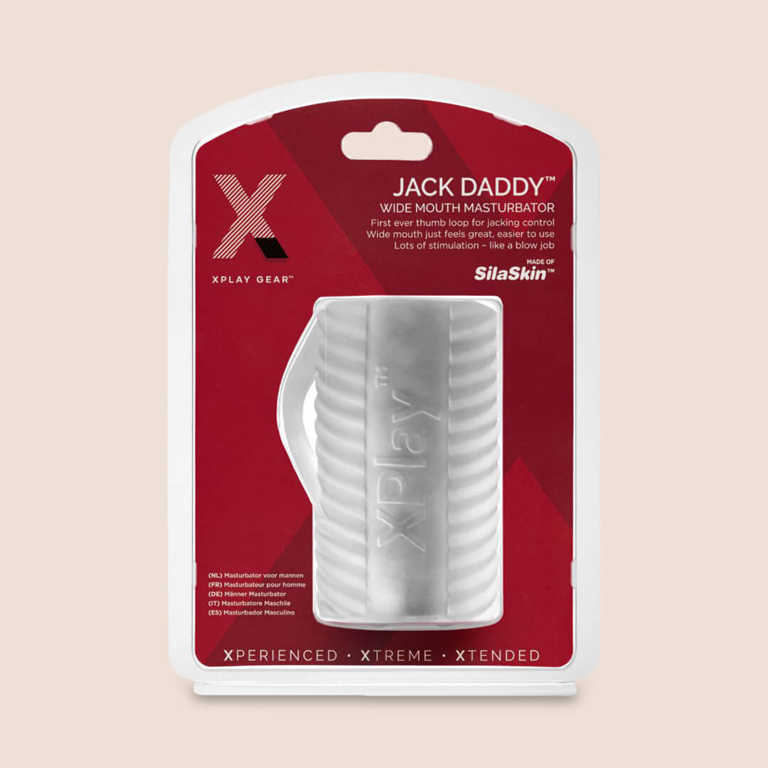 XPLAY® JACK DADDY Stroker - Premium Male Masturbator with Comfortable Thumb Loops for Enhanced Grip | Perfect for Solo Pleasure & Couples Play