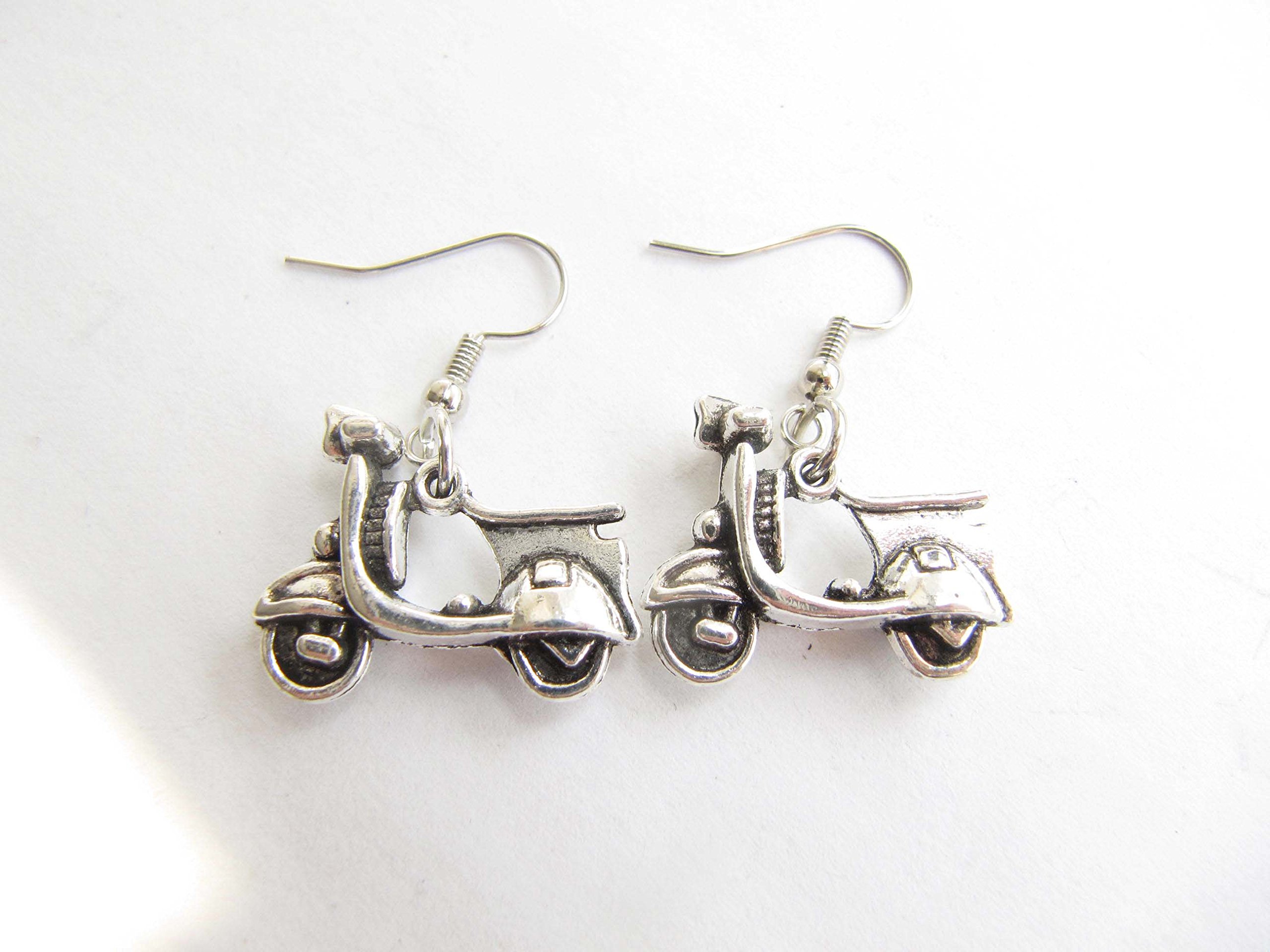 Bicycle Earrings for Women - Dangle Bike Jewelry for Cyclists & Bike Lovers - Road Bike Inspired Fashion Earrings - Perfect Gift for Cycling Enthusiasts - Great for Cycling Events, Bike Rides & Everyday Wear