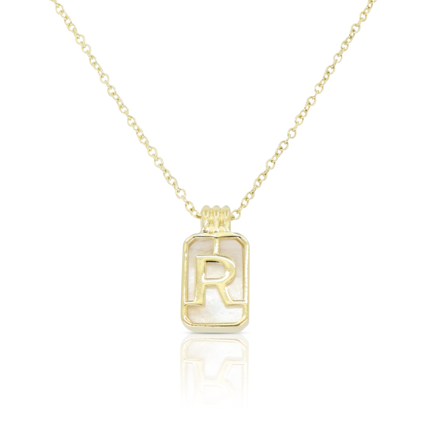 A to Z Gold Initial Necklace for Women - Personalized Alphabet Letter Pendant Jewelry - Perfect Gift for Birthday, Anniversary & Valentine's Day