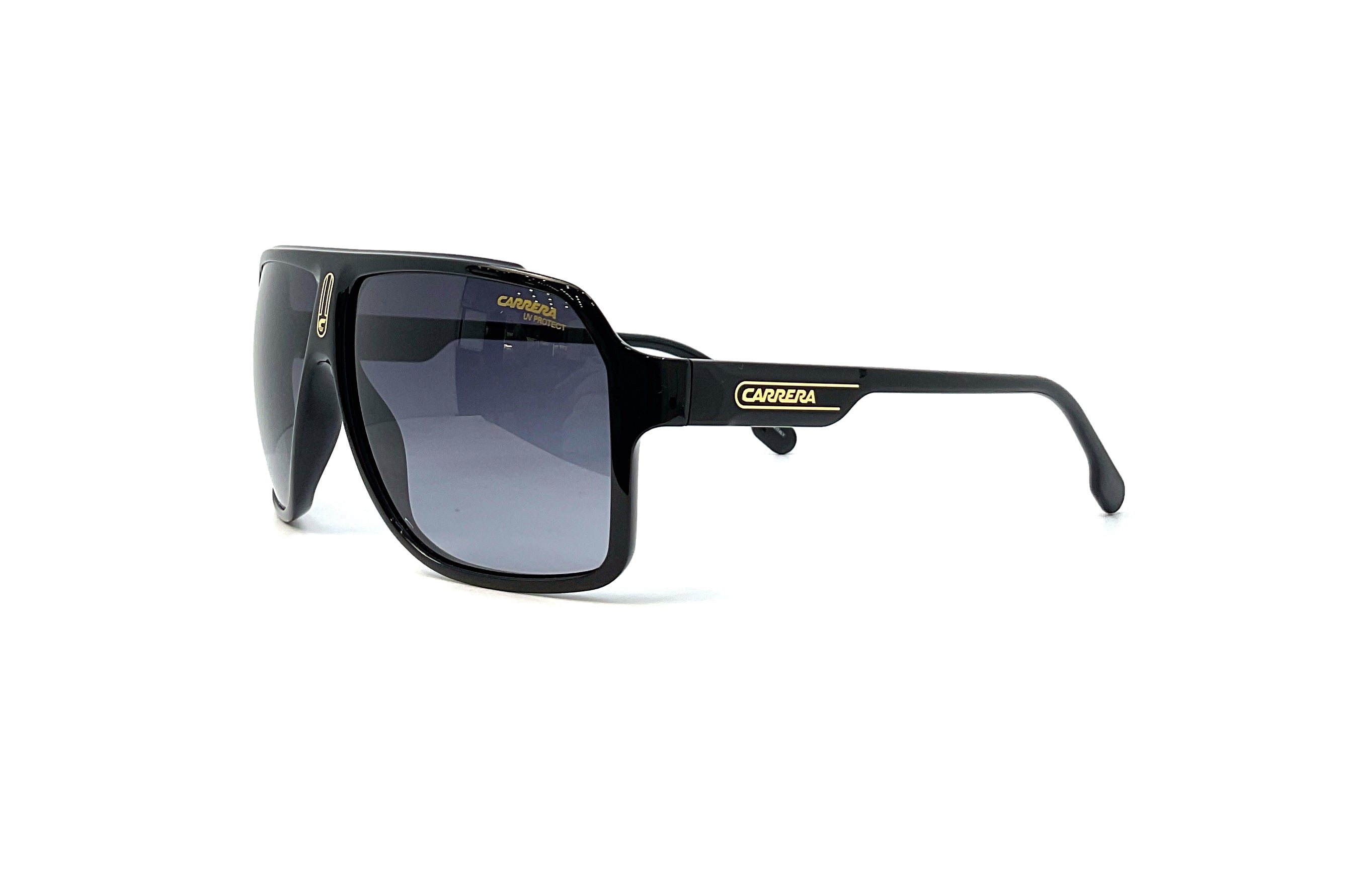 Carrera 1030/S Black Sunglasses - Polarized UV Protection for Men & Women - Perfect for Driving, Running, and Outdoor Activities