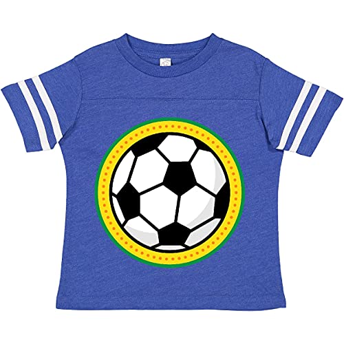Football Blue and White