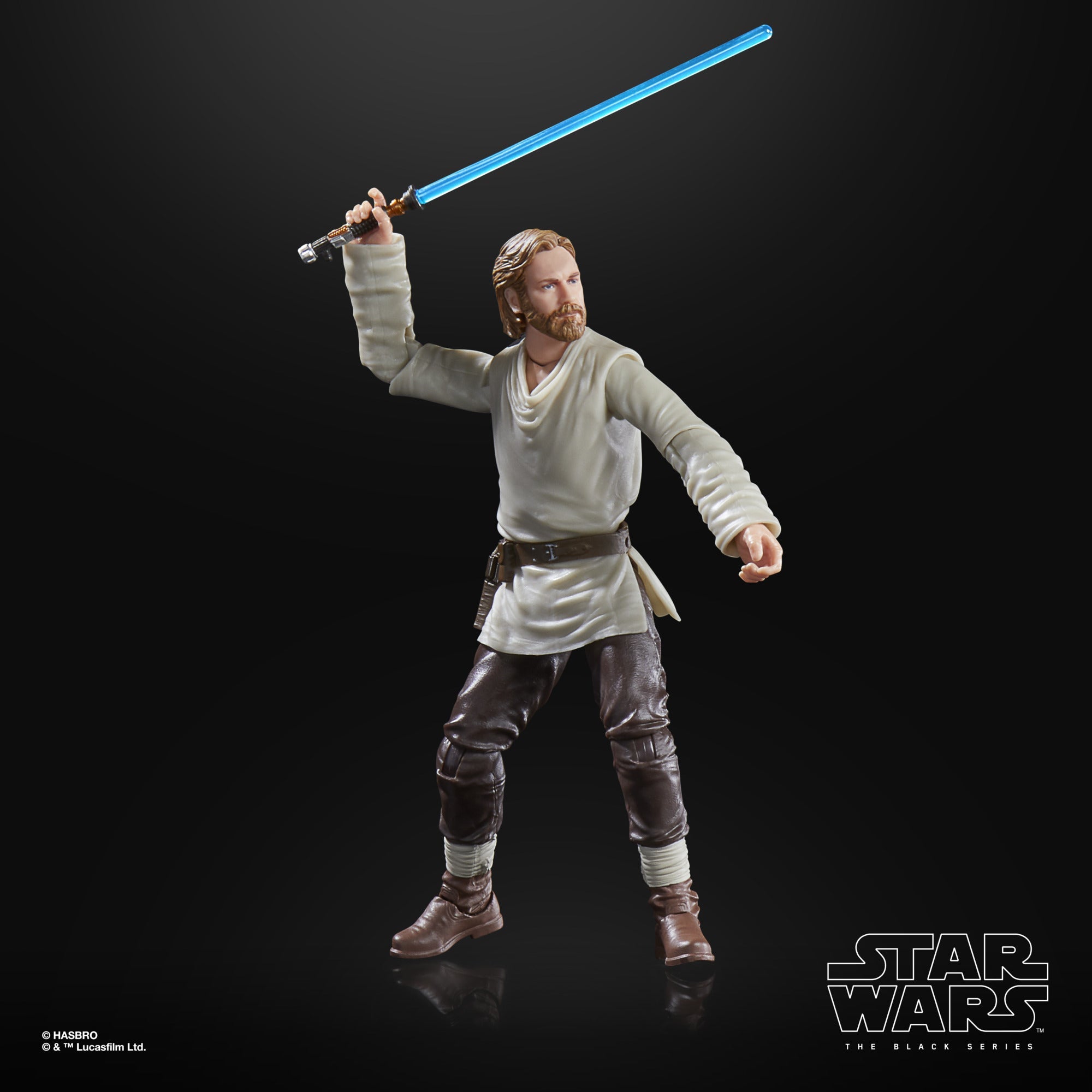Star Wars The Black Series Obi-Wan Kenobi Wandering Jedi 6-Inch Action Figure – Collectible Toy for Fans, Gifts & Display Scenes