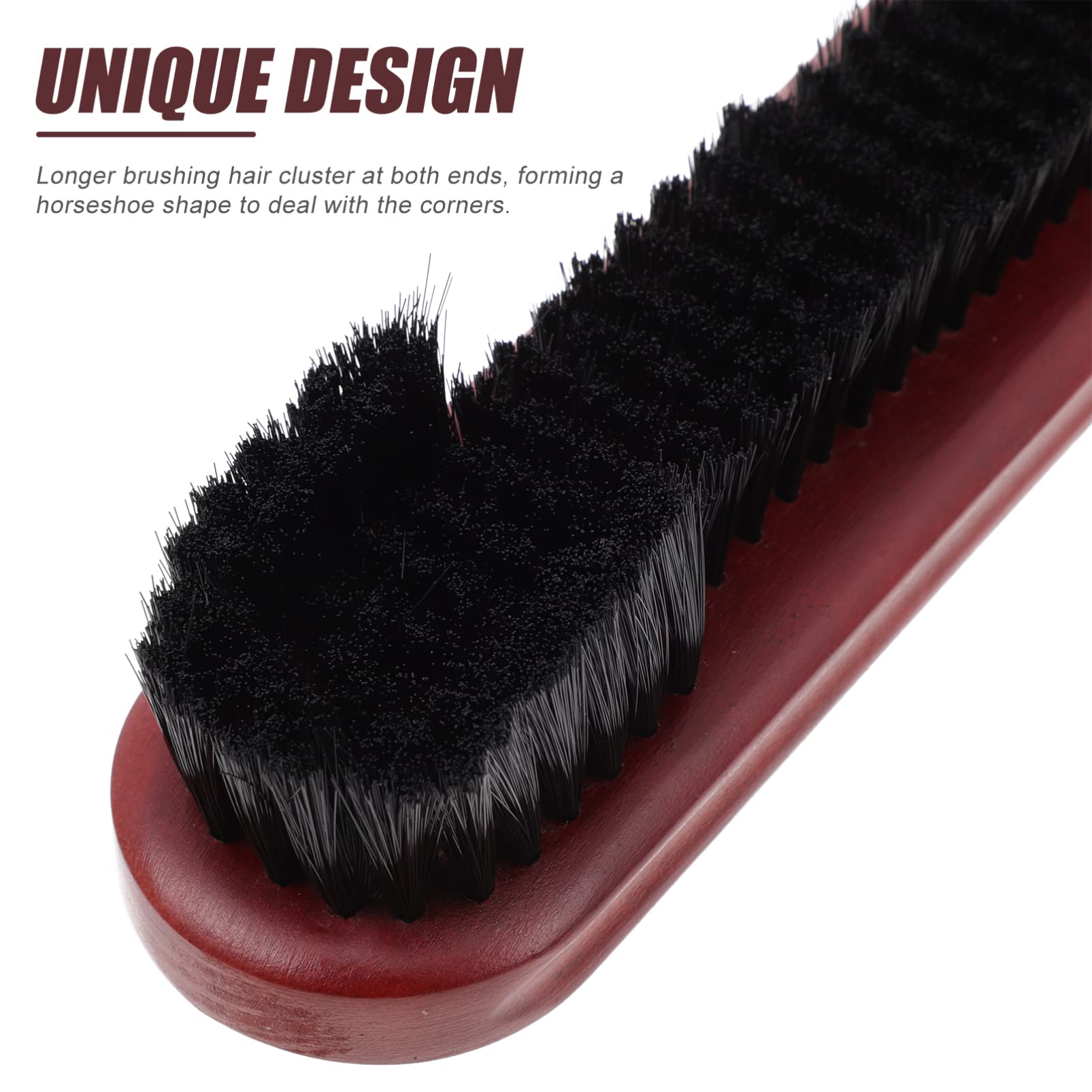 LIOOBO 2-Pack Billiard Table Broom - Wooden Handle Pool Table Sweeper & Cleaner Brush for Dust and Debris Removal - Perfect for Home Game Rooms, Bars, and Billiard Halls
