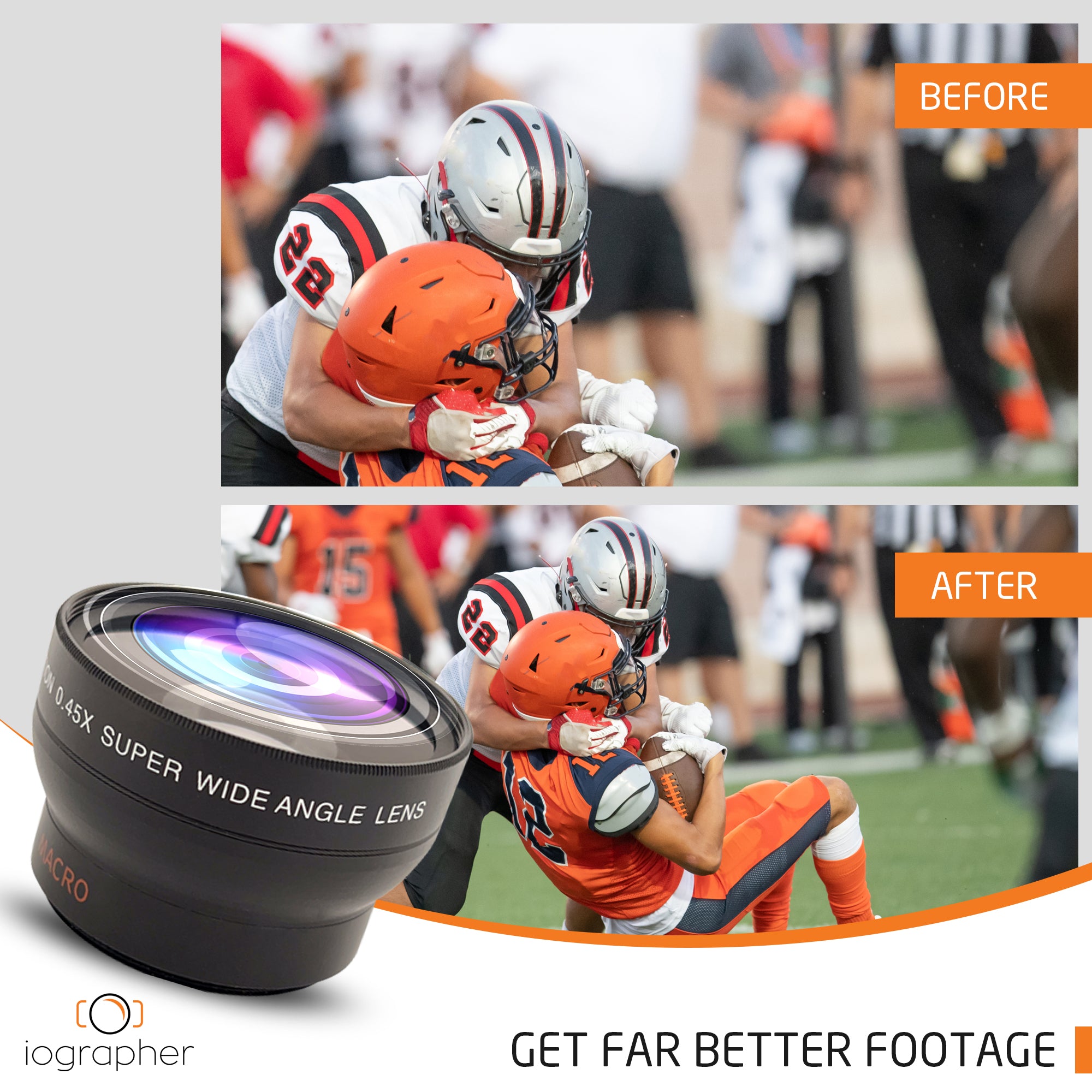37mm Wide Angle Lens for DSLR & Mirrorless Cameras - Perfect for Landscape, Travel & Vlogging Photography