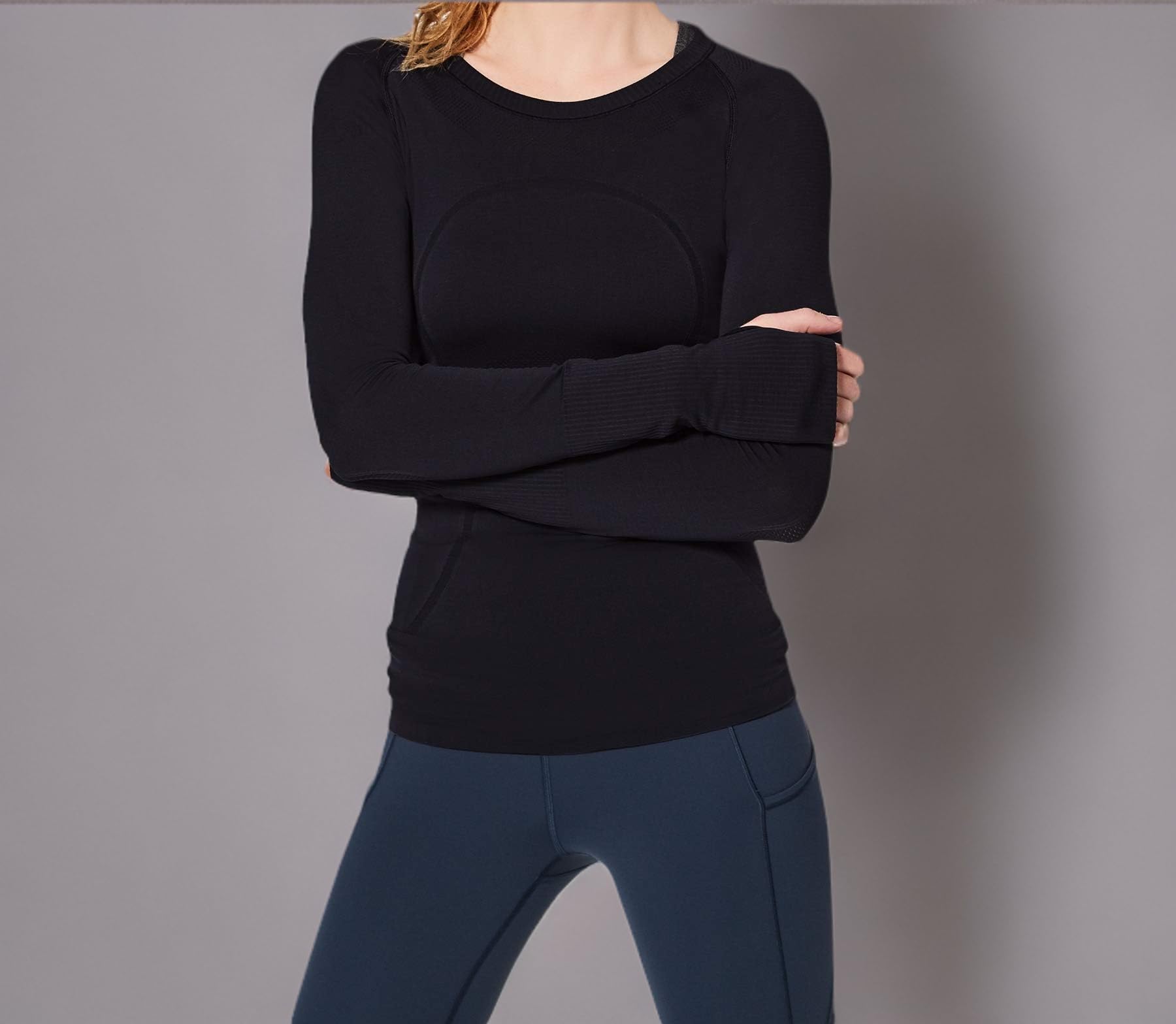 Lululemon Swiftly Tech Long Sleeve Crew - Women's Moisture-Wicking Workout Shirt for Running, Yoga & Gym | Breathable & Quick-Dry Activewear Top