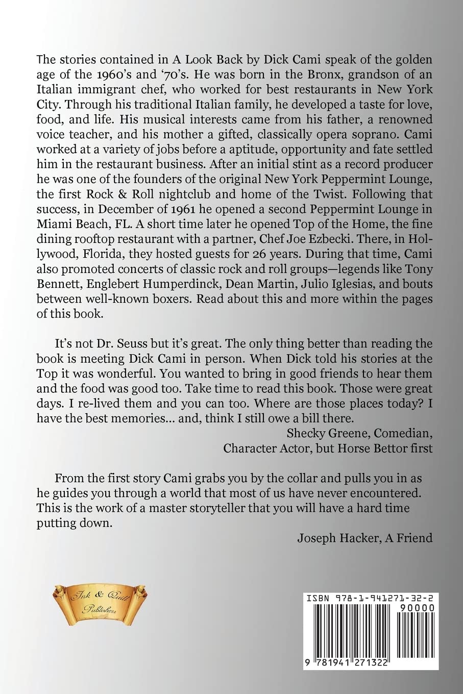 50 Years of Hosting Entertainers, Celebrities & Mob Figures - Behind-the-Scenes Stories from a Legendary Host | Perfect for Entertainment Industry Professionals & True Crime Enthusiasts