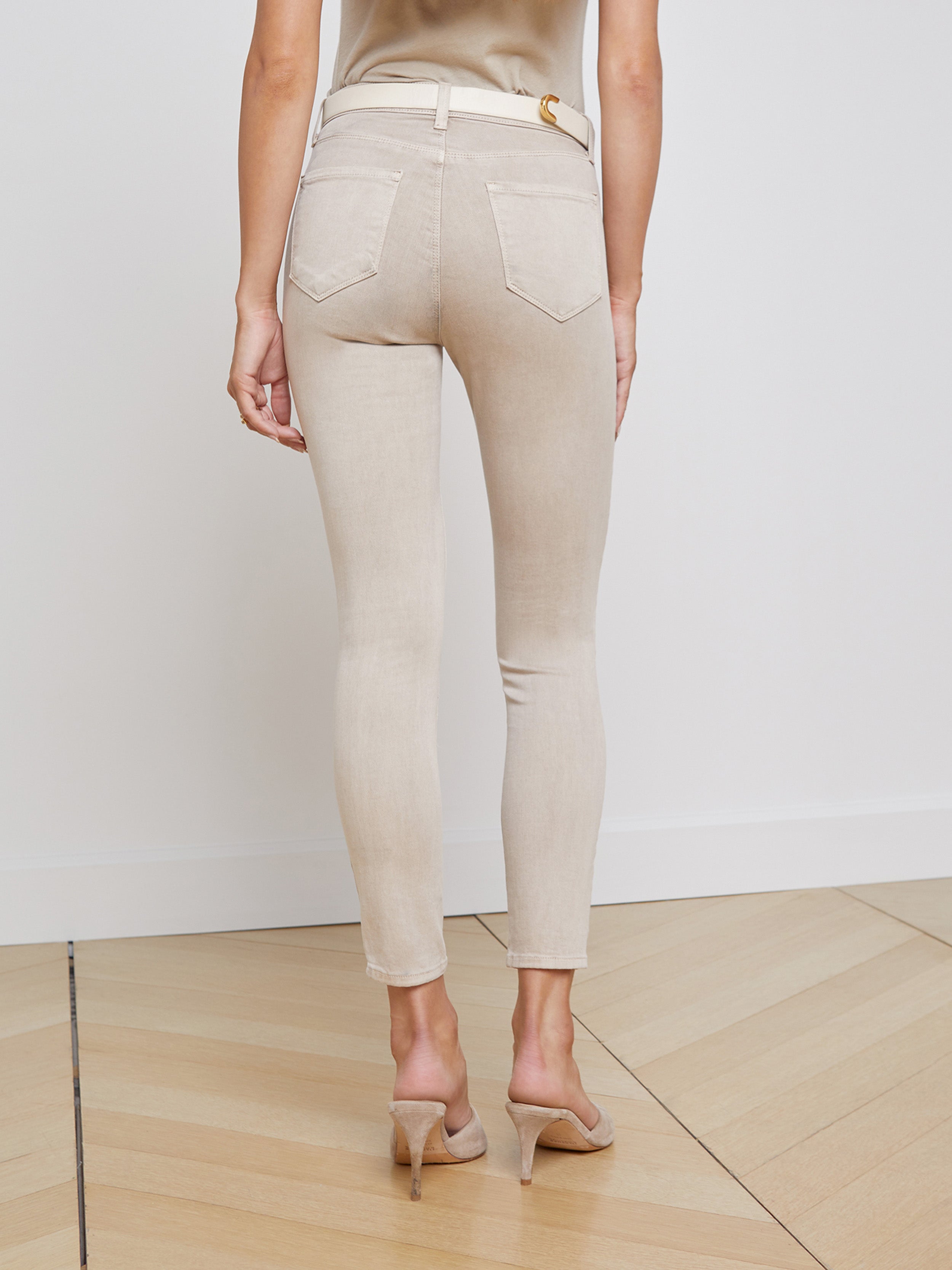 Margot Cropped Skinny Jeans for Women - High Waist Stretch Denim Pants - Trendy Slim Fit Ankle Jeans | Perfect for Casual Wear, Office Outfits & Night Out