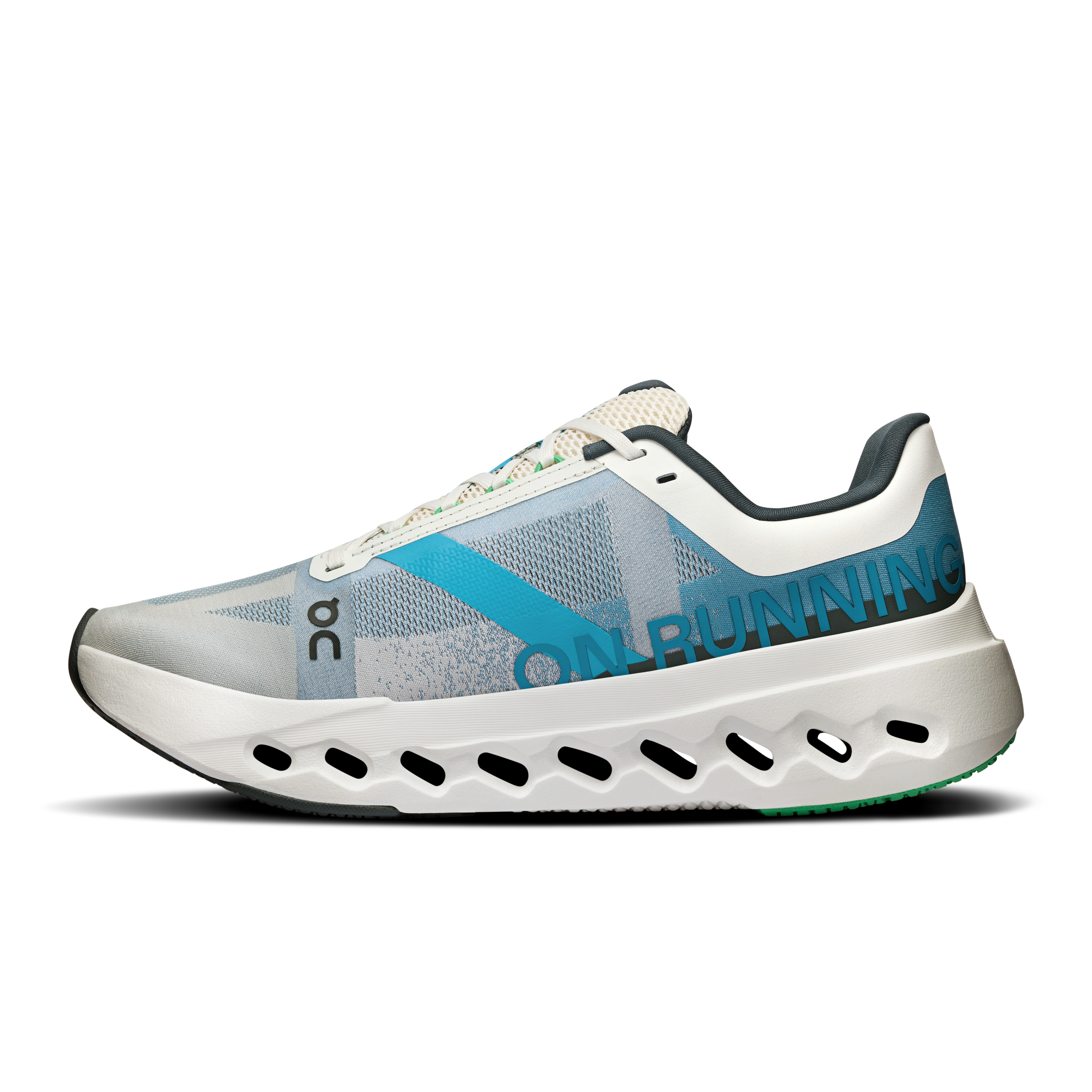 Women's Cloudsurfer Next Running Shoes - Lightweight & Cushioned for Comfort (Niagara/White) | Perfect for Jogging, Gym Workouts & Daily Wear