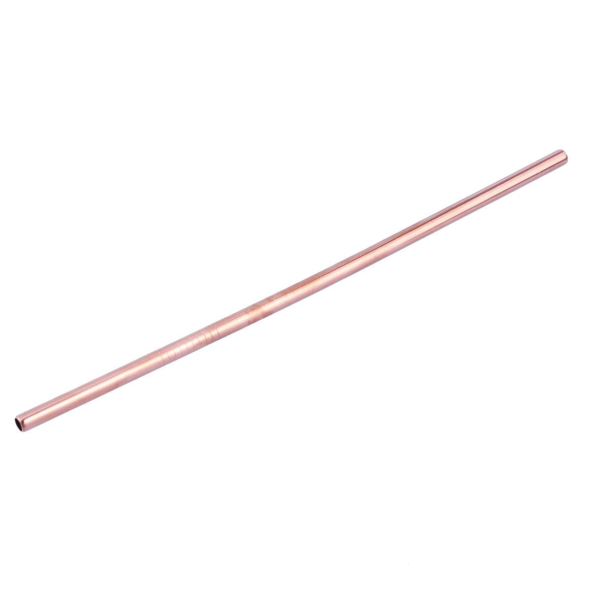 DOITOOL Reusable Stainless Steel Drinking Straws - 4 Pack Straight Metal Straws for Smoothies, Iced Coffee & Cocktails - Eco-Friendly Travel & Home Use
