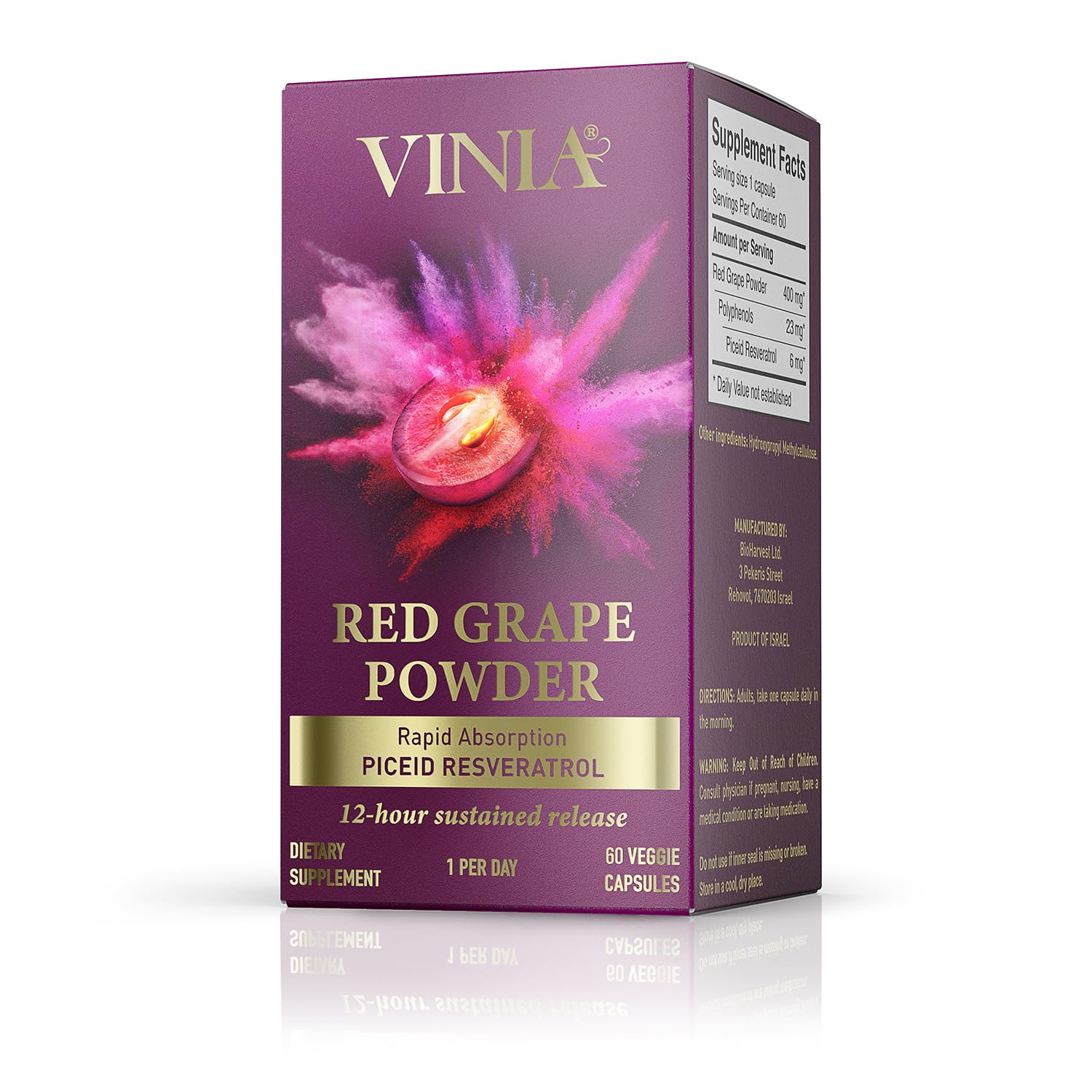 VINIA Blood Flow Supplement Super Bundle - 90 Day Supply for Optimal Circulation & Heart Health | Clinically Proven Results | Supports Energy & Endurance for Active Lifestyles