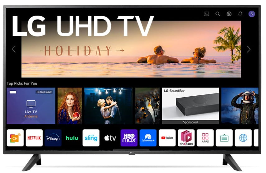 LG 65UP7050PUJ 65-Inch UP7050 Series 4K Ultra HD Smart LED TV with webOS - Perfect for Living Room, Home Theater & Gaming