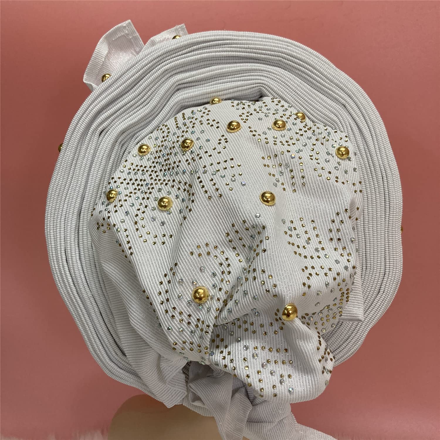 African Gele Headwraps for Women - Handmade Nigerian Headgear for Weddings & Parties - Elegant Headwraps for Special Occasions, Church Events & Cultural Celebrations