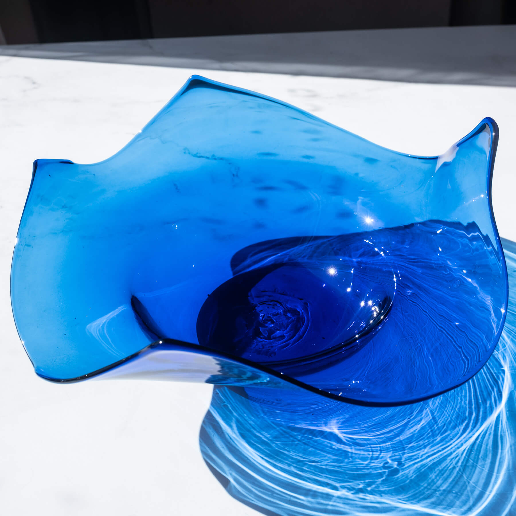 2427 Cobalt Biscuit Bowl - Durable Ceramic Serving Bowl for Soup, Salad, Pasta - Perfect for Dining, Entertaining & Kitchen Decor