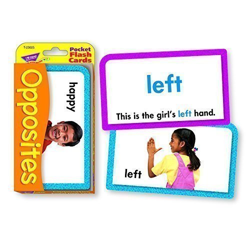 Pocket Opposites Flash Cards - Set of 3 | Educational Learning Tools for Kids | Perfect for Homeschooling & Classroom Activities