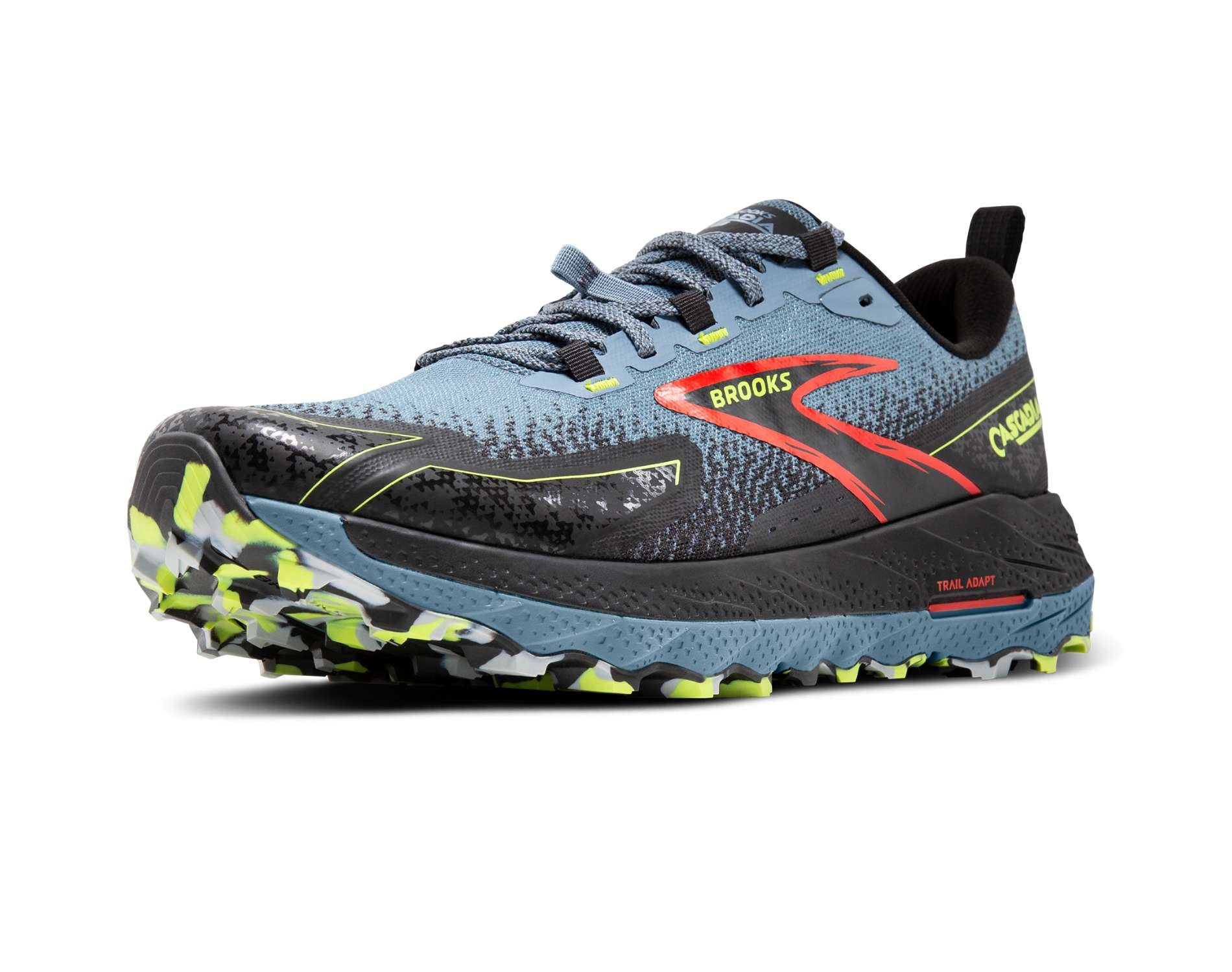 Brooks Cascadia 18 Men's Trail Running Shoes - Lightweight Hiking & Outdoor Adventure Footwear for Mountain Trails & Rough Terrain