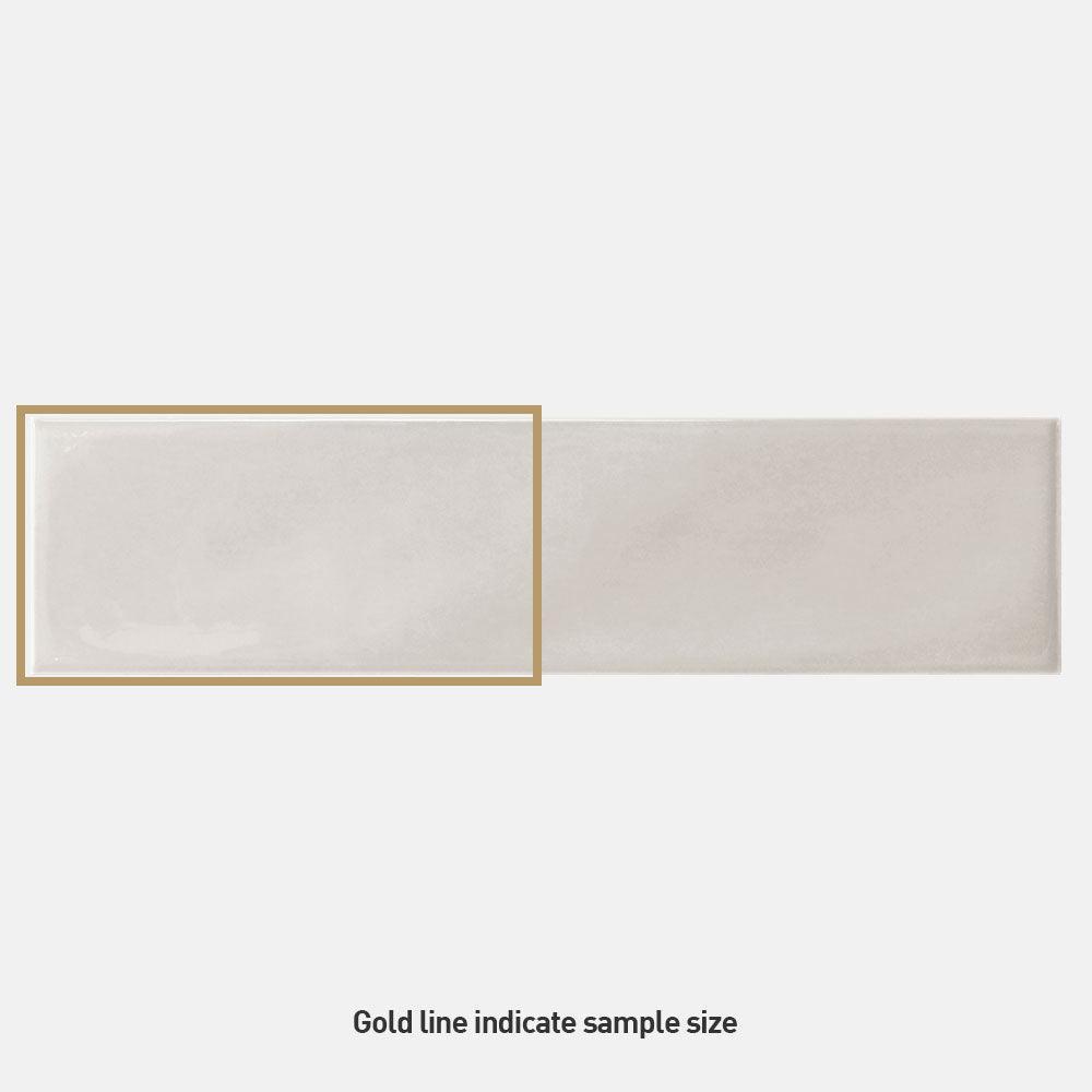 Metro Light Grey Wave 68x280 Matt Subway Tile - Premium Ceramic Wall Tile for Kitchen Backsplash, Bathroom, Shower & Commercial Spaces