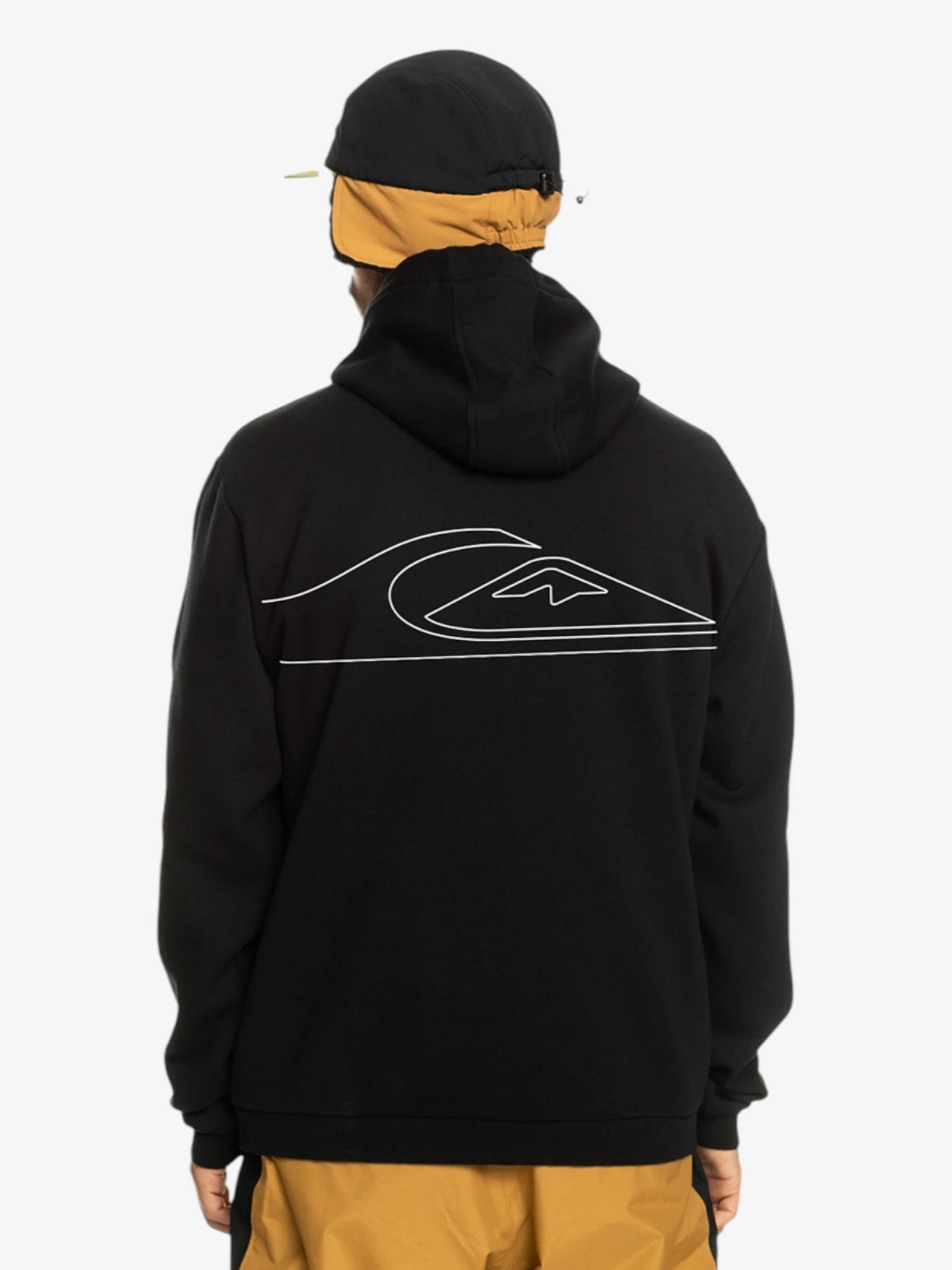 Quiksilver Men's Big Logo Tech Snow Jacket - Waterproof Winter Coat for Skiing & Snowboarding | Warm & Windproof Outerwear for Cold Weather Adventures