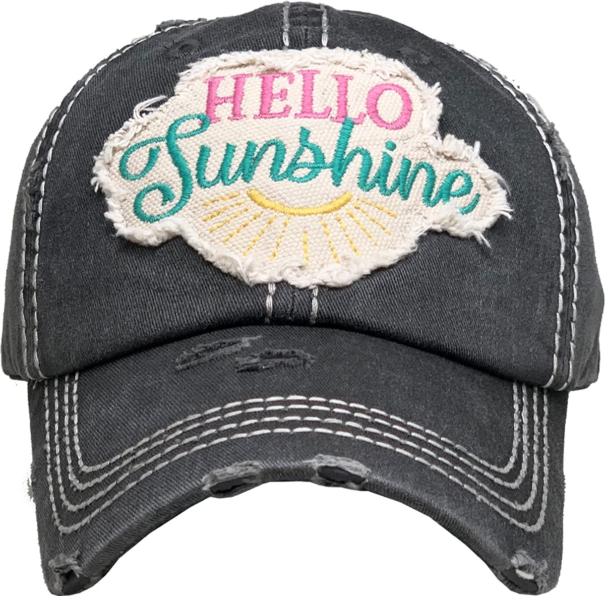 Funky Junque Kids & Toddler Baseball Cap - Adjustable Low Profile Embroidered Hat for Boys & Girls | Perfect for Outdoor Play, Sports, and Everyday Fashion