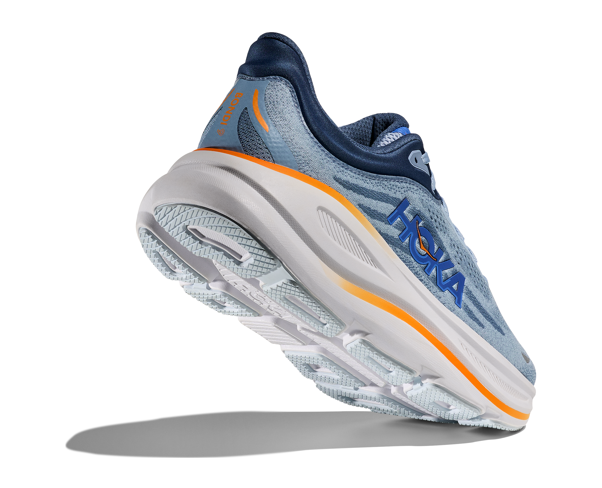 HOKA Bondi 9 Running Shoes for Men - Lightweight Cushioned Sneakers for Road Running, Walking & Everyday Comfort