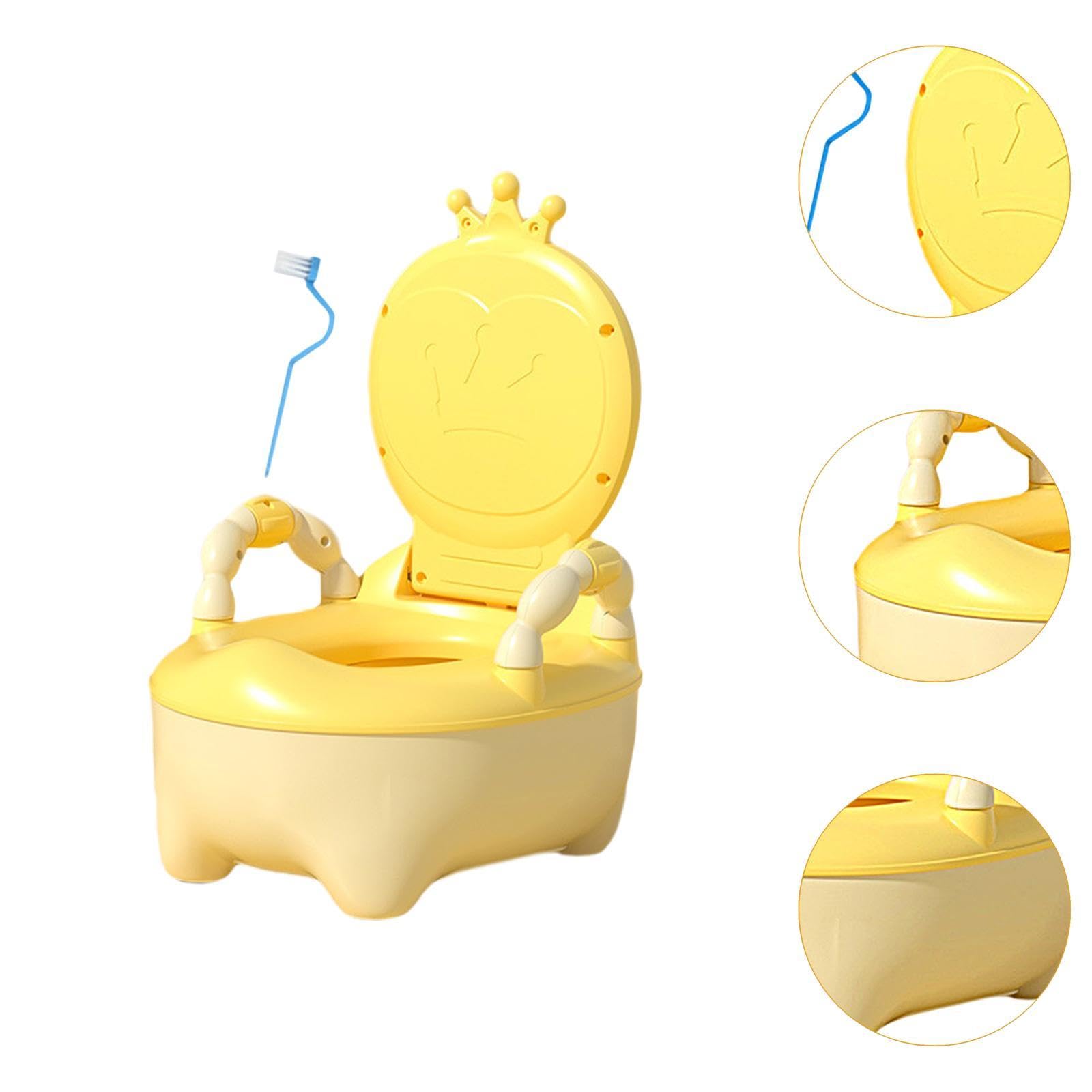 TTETZ Baby Potty Training Seat - Easy to Clean Toddler Toilet Chair for Girls & Boys Ages 0-7 Years | Home & Travel Use for Infants & Kids