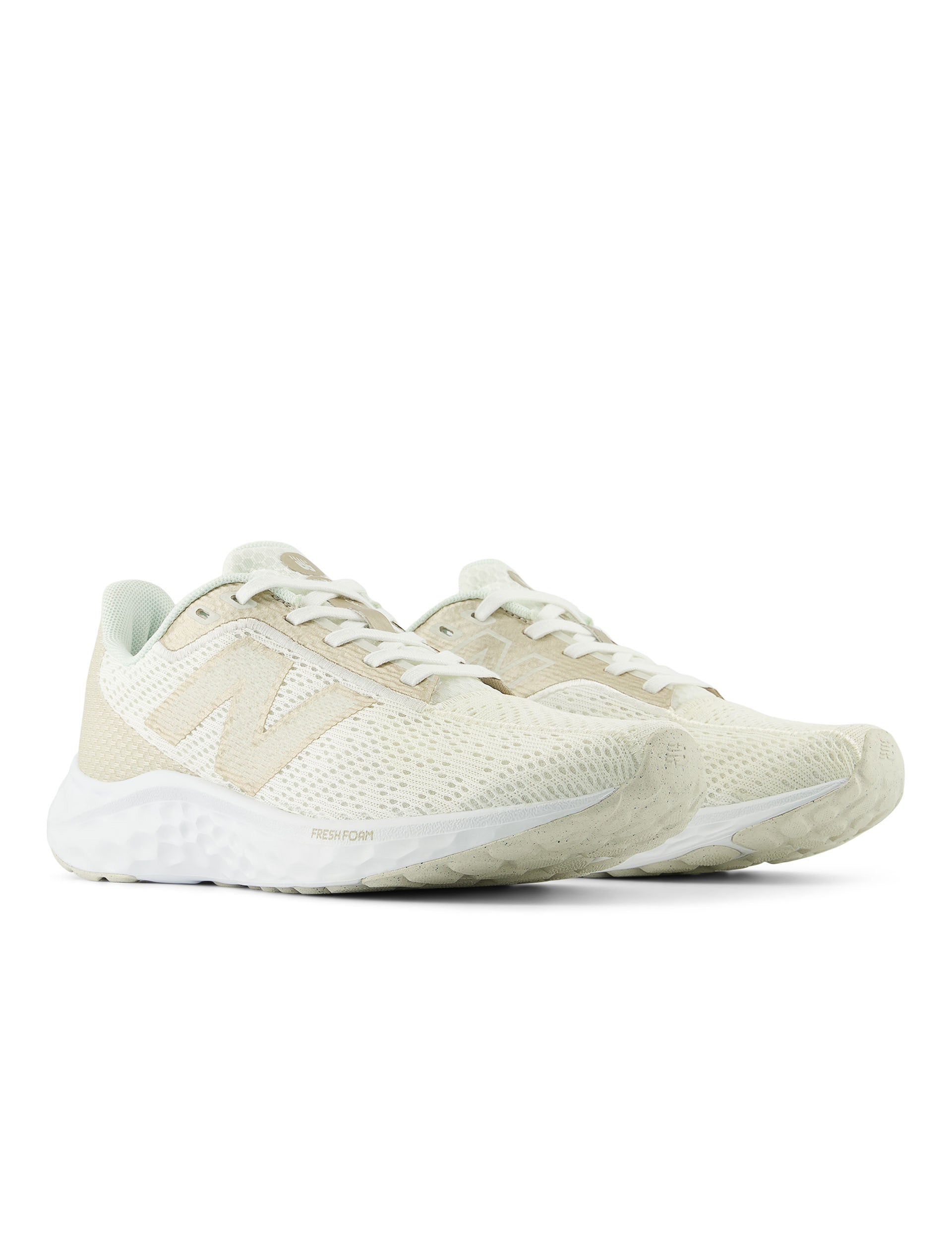 New Balance Fresh Foam Arishi v4 Running Shoes - Sea Salt Color | Lightweight Cushioned Sneakers for Men & Women | Perfect for Jogging, Gym Workouts & Daily Wear