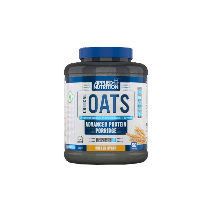 Applied Nutrition Critical Oats 3kg - Premium Protein Oatmeal for Bodybuilding & Weight Management | Ideal for Post-Workout Recovery & Healthy Breakfast