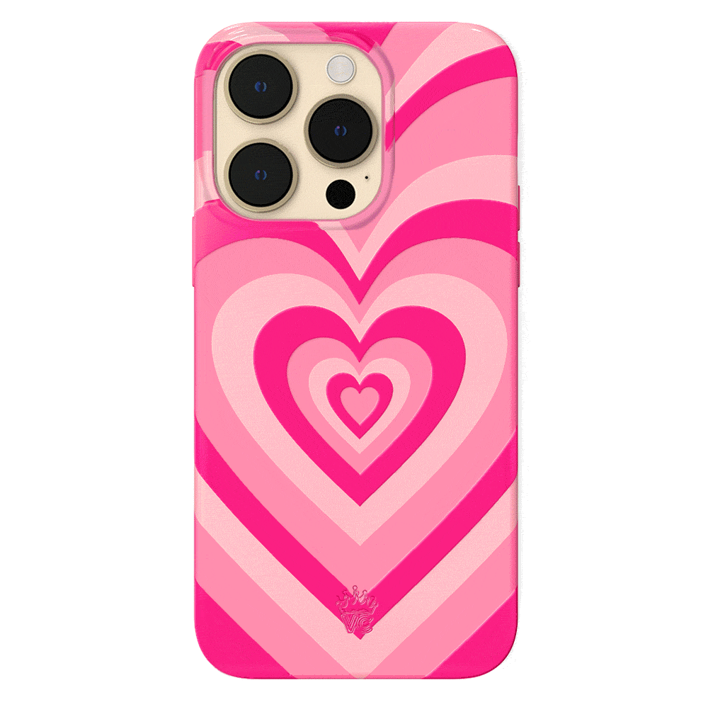 Cute Pink Sweethearts iPhone Case - Trendy Protective Cover for iPhone 13/14/15 Pro Max - Perfect Gift for Valentine's Day & Everyday Use