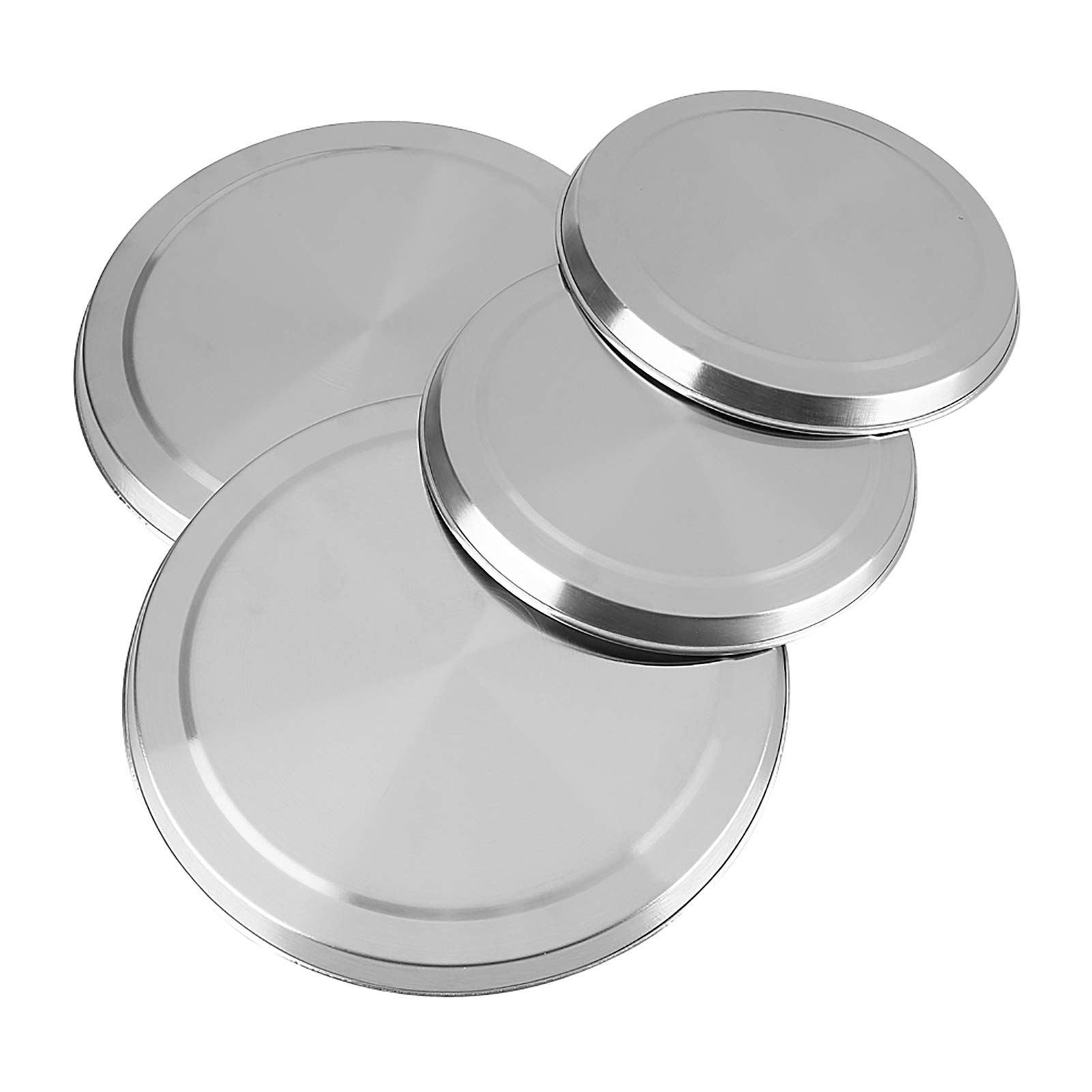 CHICIRIS 4-Piece Stainless Steel Stove Top Cover Set - Burner Protector for Gas & Electric Cooktops | Perfect for Kitchen Counter Protection & Decoration