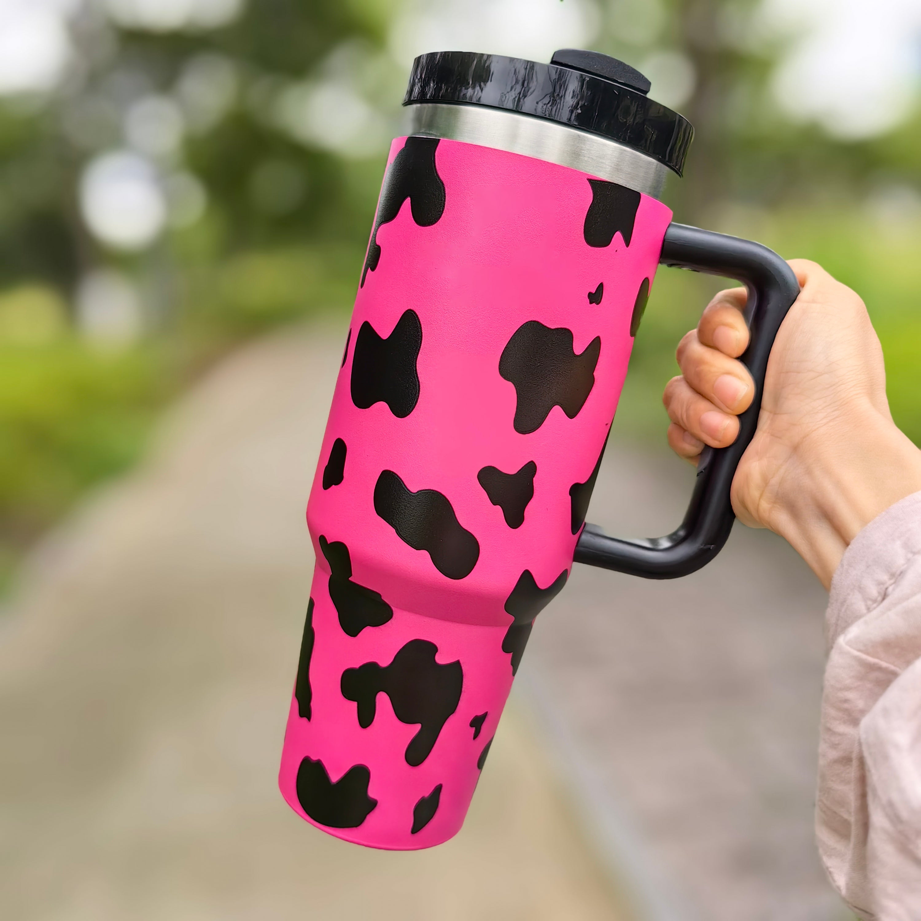 Leopard and Crow Print Coffee Mugs - 12oz Ceramic S Cups with Handle, Dishwasher & Microwave Safe - Perfect for Home, Office, or Gifts
