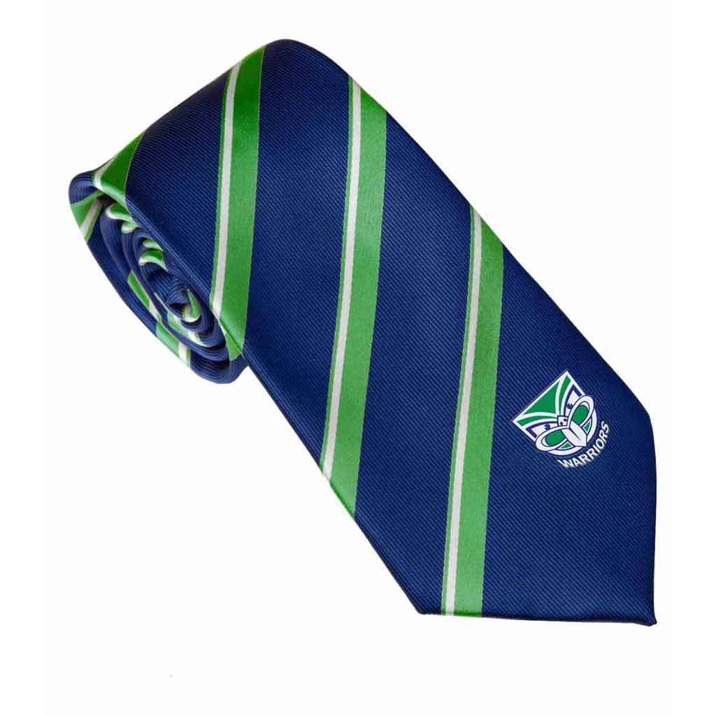 New Zealand Warriors Men's Silk Tie - Premium Rugby League Team Necktie for Business, Office, and Formal Events