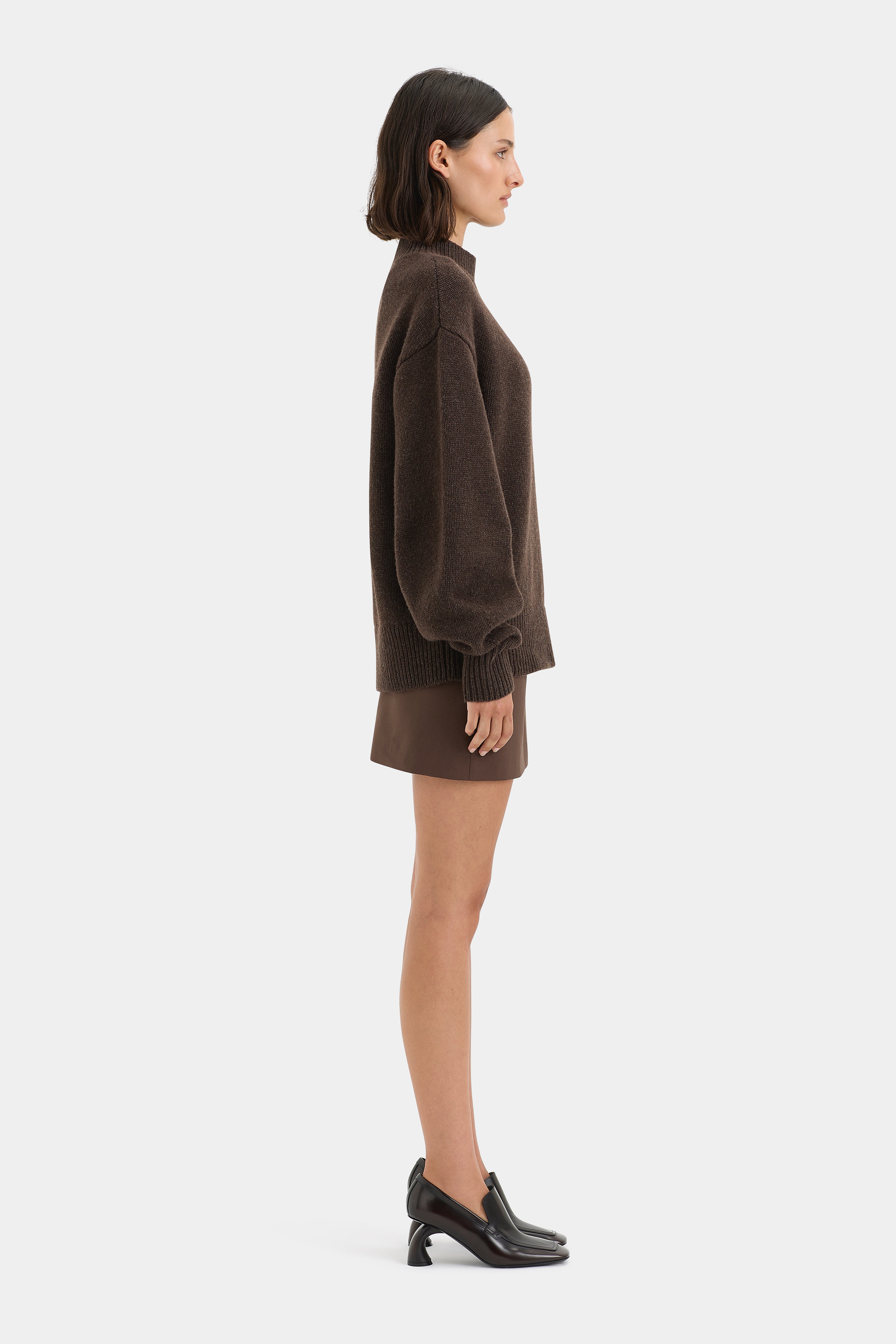 Teatro Oversized Sweater Women's Cozy Knit Pullover - Perfect for Casual Outfits, Fall Layering & Coffee Dates
