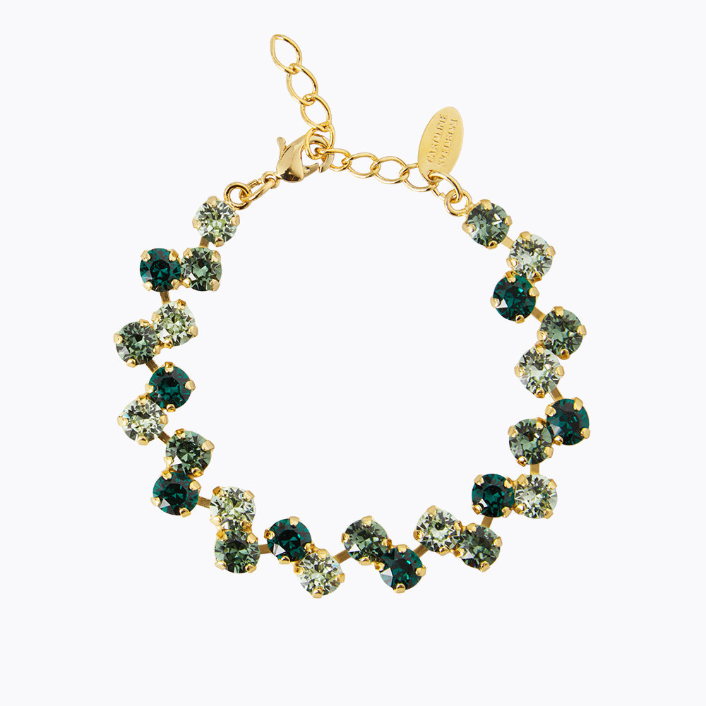 Fiona Green Beaded Bracelet for Women - Stylish Handmade Jewelry Gift for Everyday Wear & Special Occasions