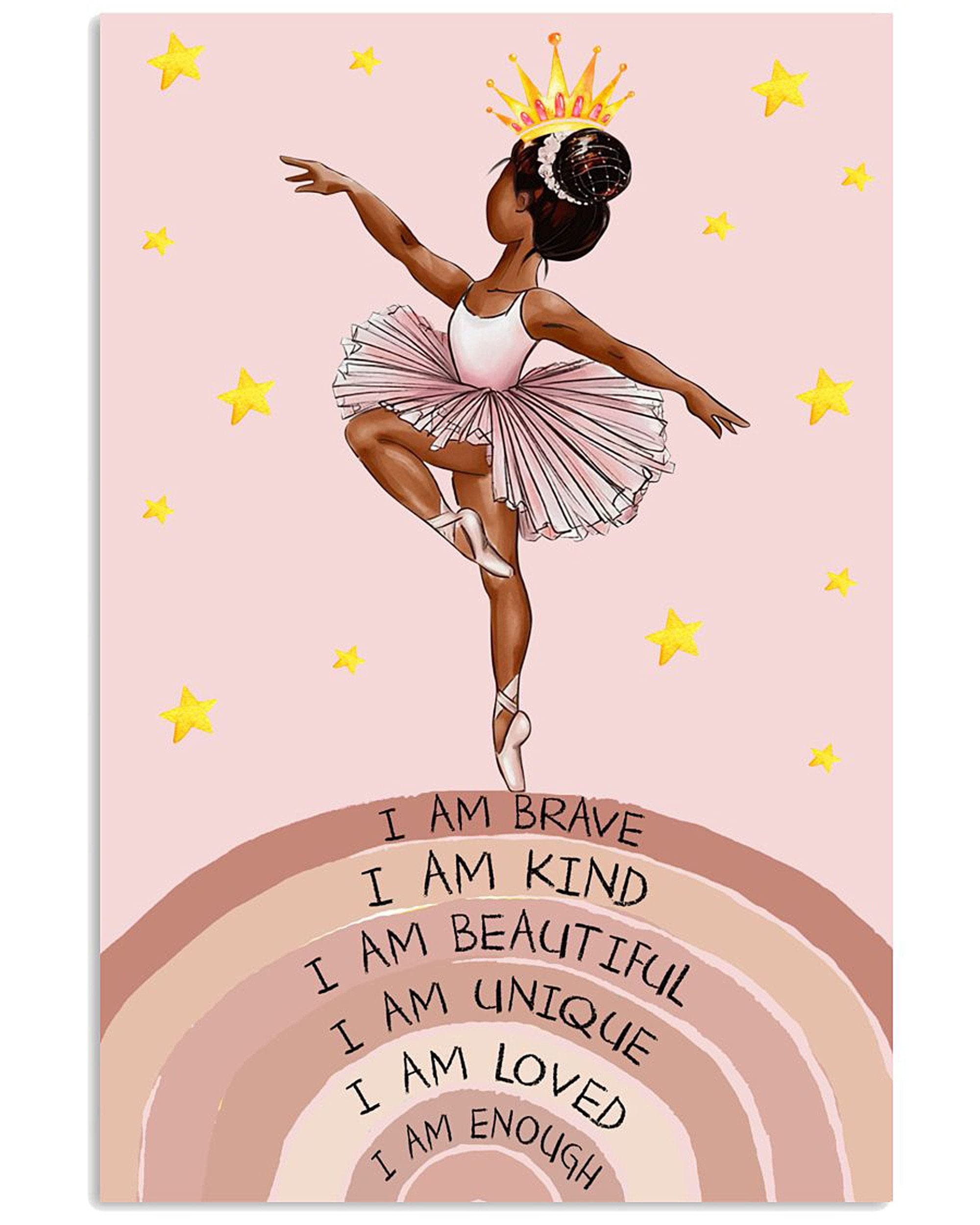 500-Piece Ballet 'I Am Brave' Jigsaw Puzzle - Educational Toy for Adults & Kids - Perfect for Family Game Night, Birthday Gifts & Cognitive Development Activities
