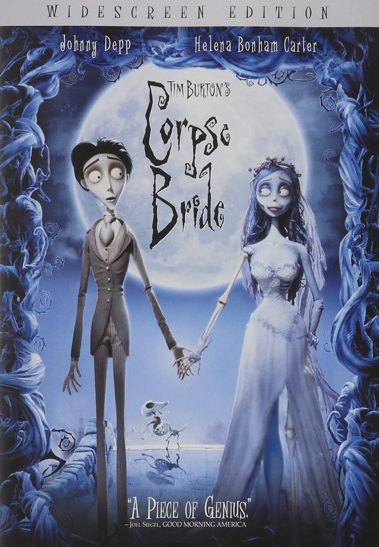 Tim Burton's Corpse Bride (Widescreen Edition) - Gothic Fantasy Animated Movie for Halloween & Movie Nights