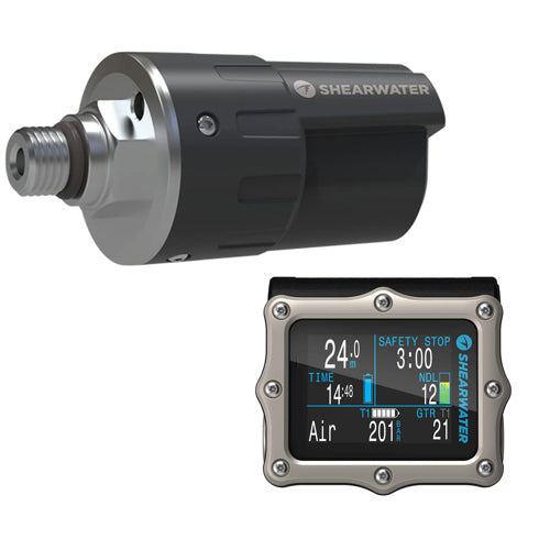 Shearwater Perdix 2 Ti + Swift Dive Computer - Advanced Scuba Diving Gear for Technical Divers | Perfect for Deep Sea Exploration, Wreck Diving & Underwater Adventures