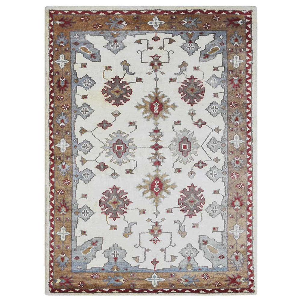 Dreams Reverie Hand Knotted Rug - Premium Handmade Wool Area Rug for Living Room, Bedroom - Soft & Durable Home Decor for Boho, Modern & Traditional Styles