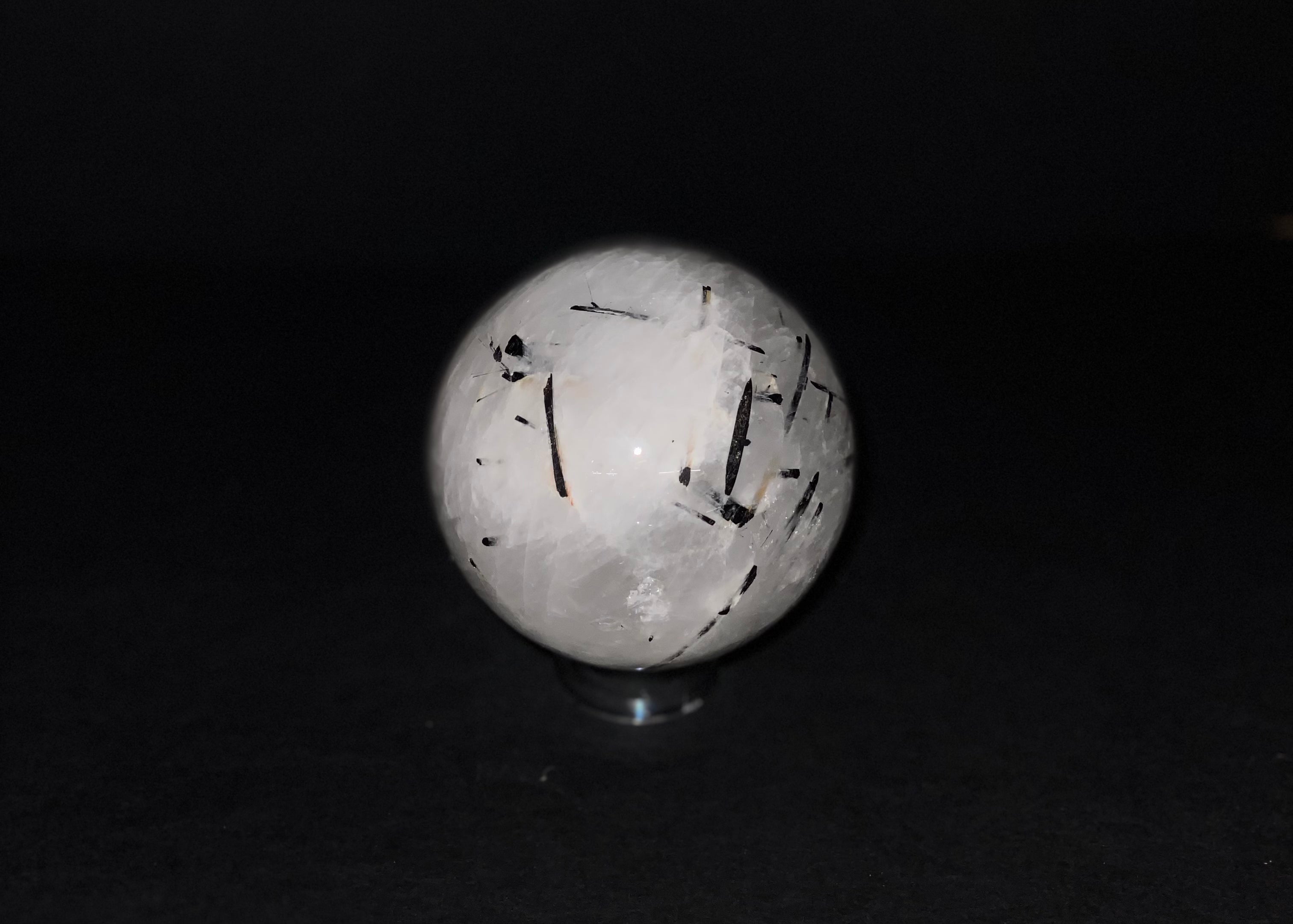 Natural Rutile Crystal Medium - High Quality Healing Stone for Meditation, Energy Work & Spiritual Growth | Perfect for Reiki, Chakra Balancing & Home Decor