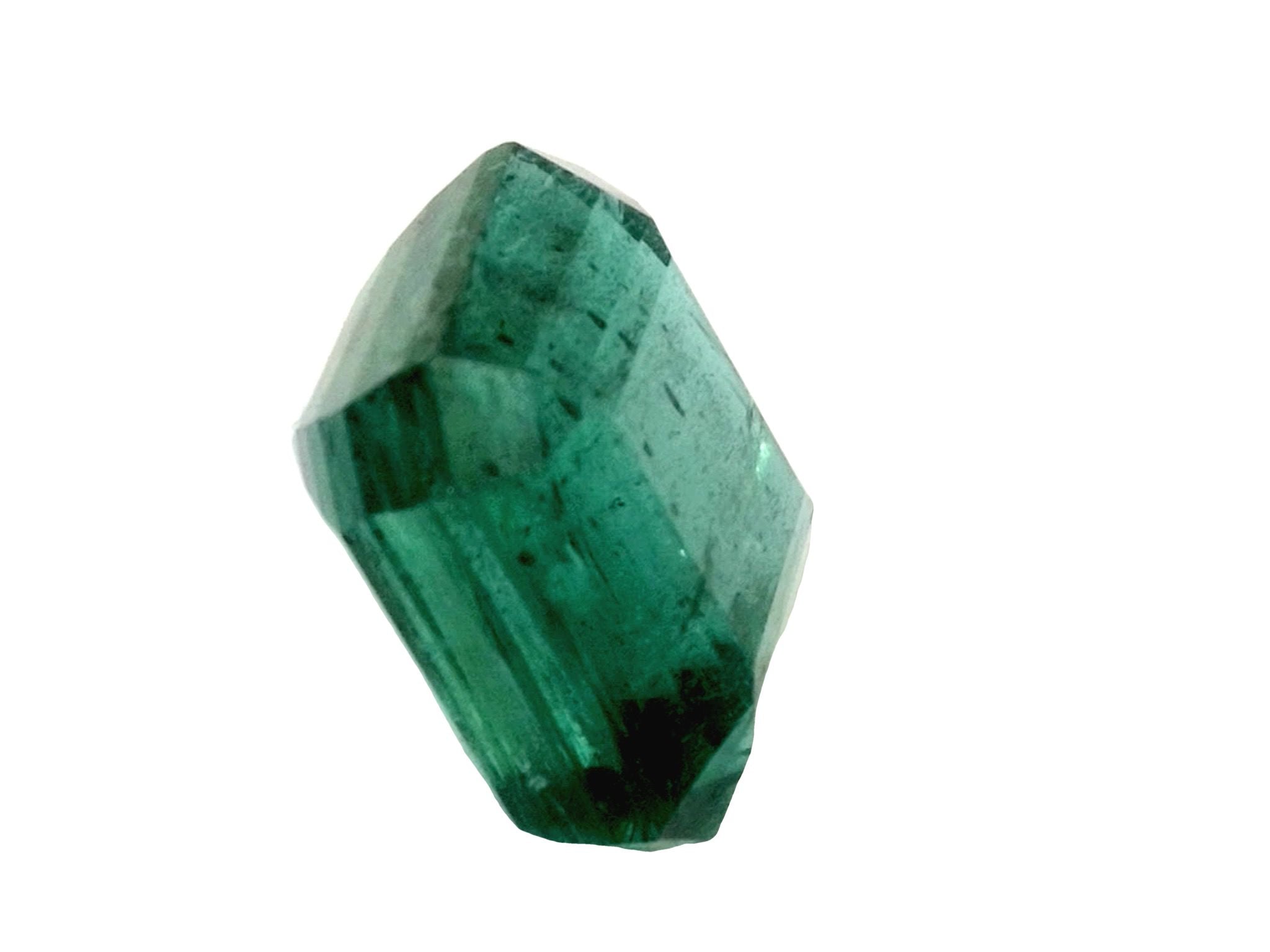 14.76 Carat Natural Zambian Emerald - Asscher Cut Loose Gemstone for Jewelry Making, Engagement Rings & Luxury Gifts