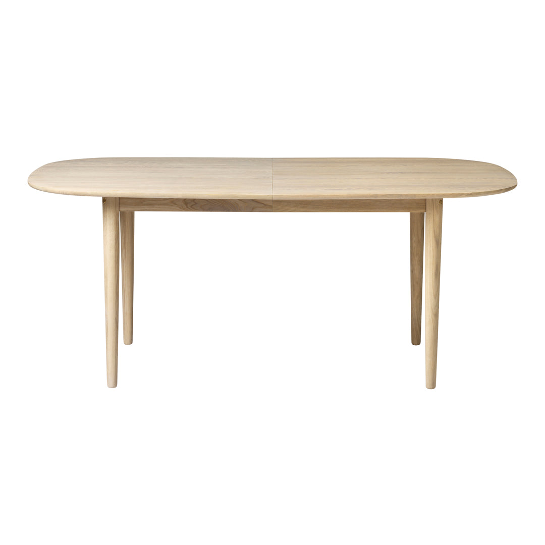 Modern C63E Bjork Rectangular Dining Table - Solid Wood Kitchen Table for 6-8 People | Perfect for Dining Room, Kitchen, and Open Concept Living Spaces