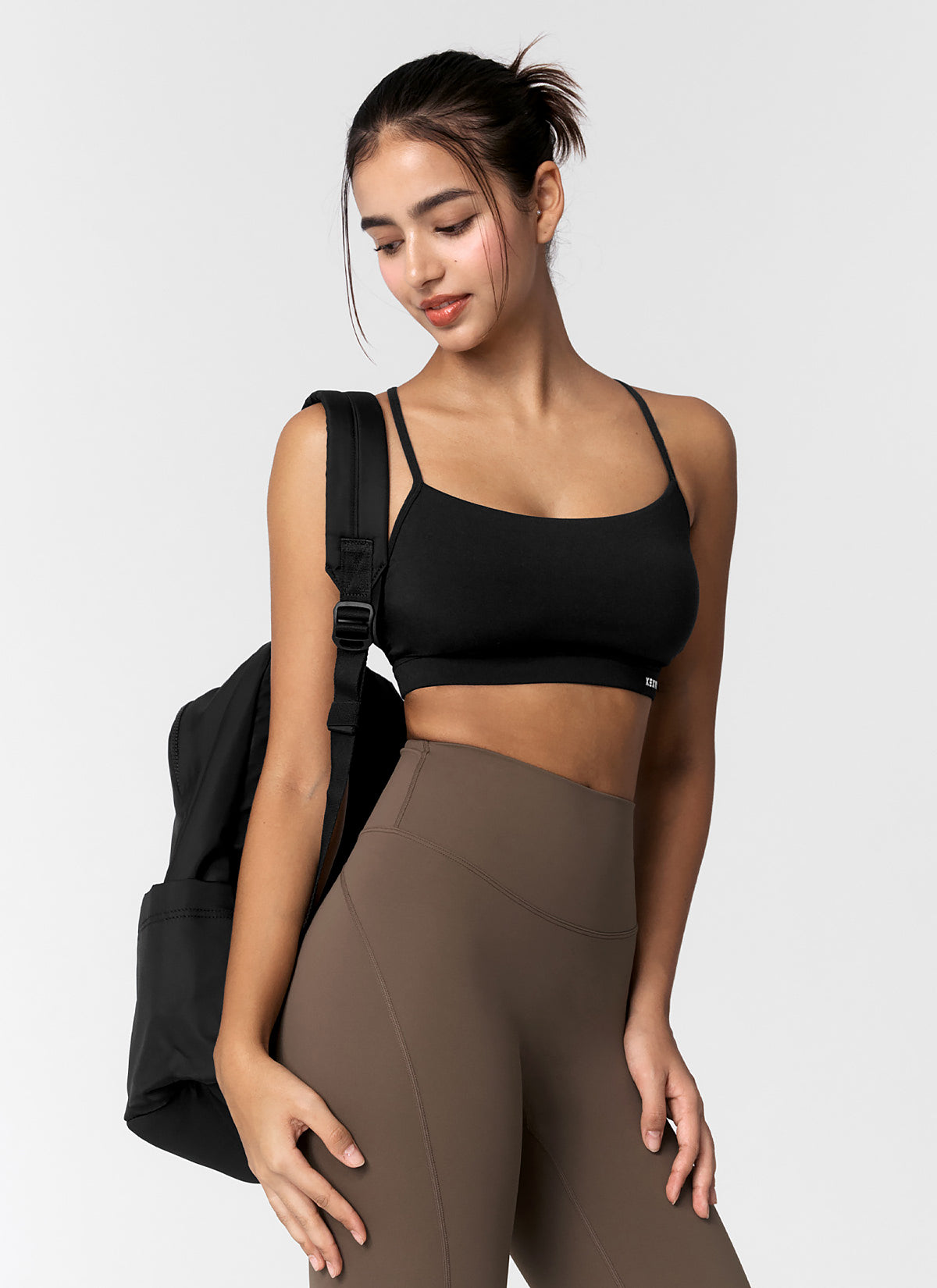 Comfort Up Cross Back Bra Tops for Women - Seamless Yoga Sports Bras with Adjustable Straps - Perfect for Workout, Running, Gym & Lounge Wear