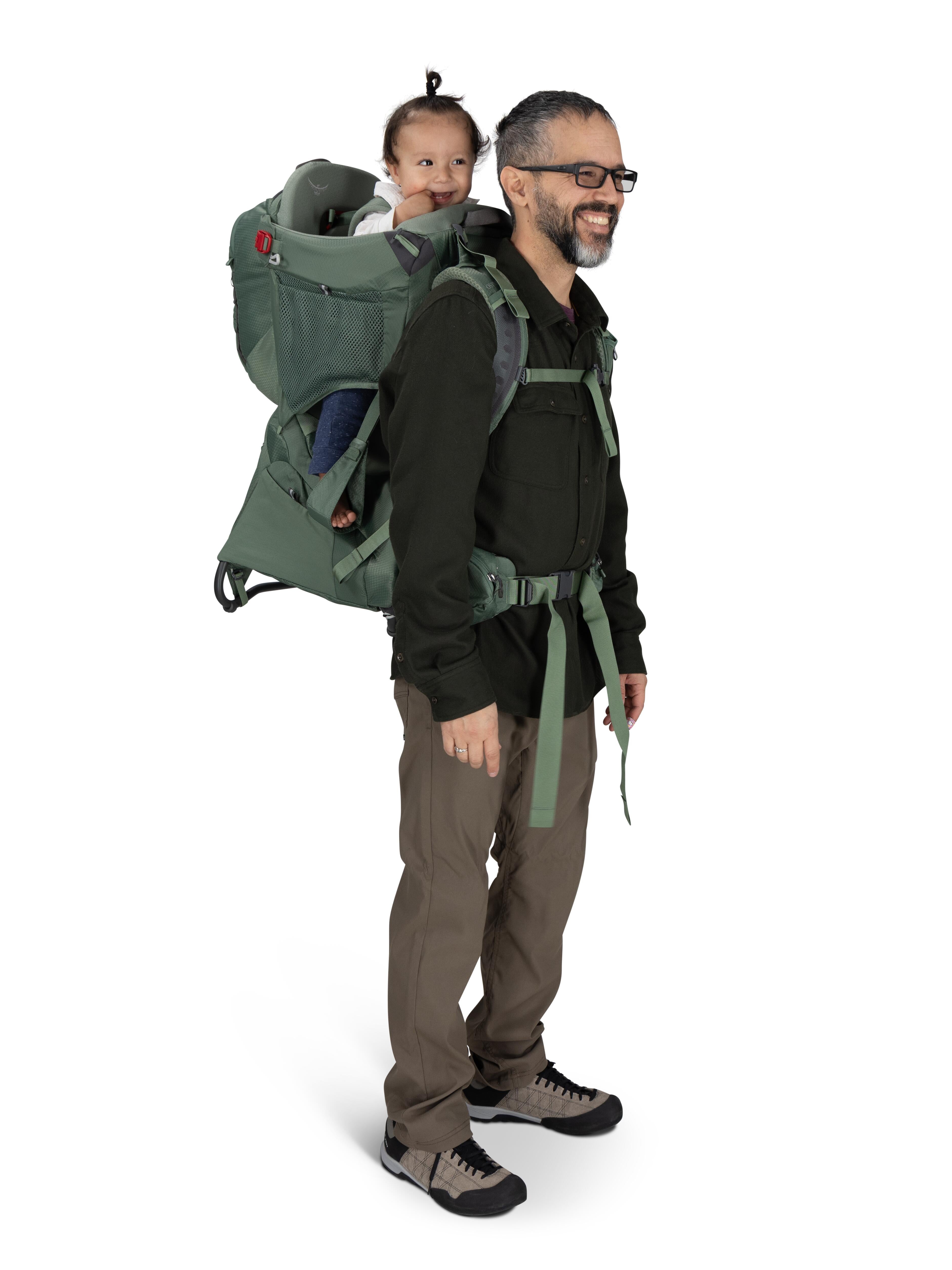 Osprey Poco Premium Child Carrier Backpack - Lightweight & Ergonomic Hiking Baby Carrier for Outdoor Adventures, Travel & Daily Use