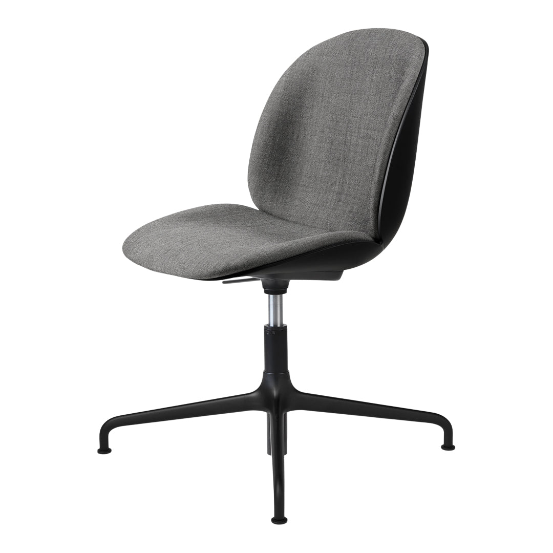 Ergonomic Beetle Meeting Chair with 4-Star Base - Height Adjustable & Front Upholstered for Office, Conference Room, and Home Workspace