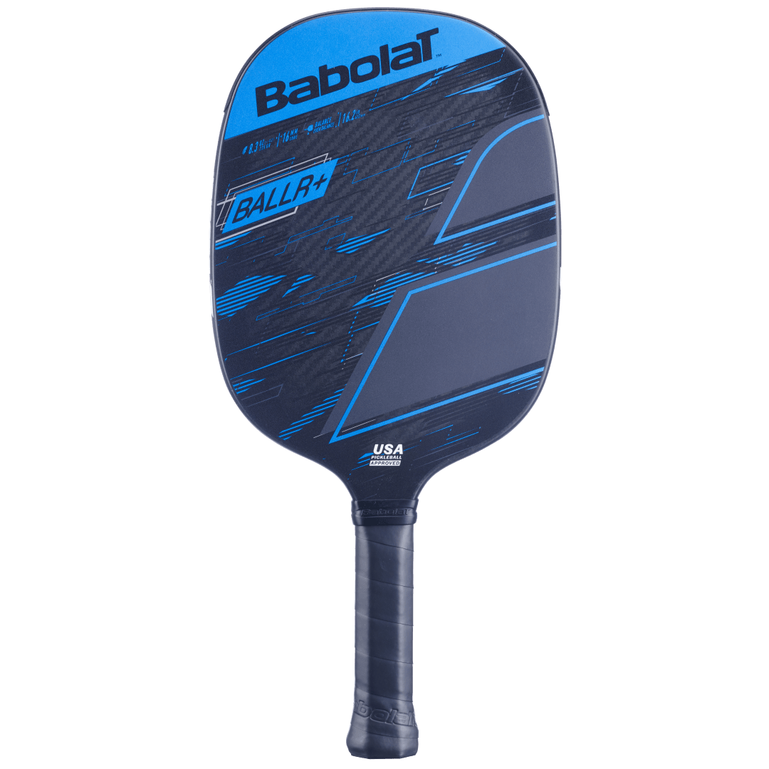 Babolat BALLR+ Pickleball Paddle - Premium Carbon Fiber Paddle for Competitive Play | Perfect for Indoor & Outdoor Pickleball Games, Tournaments & Training