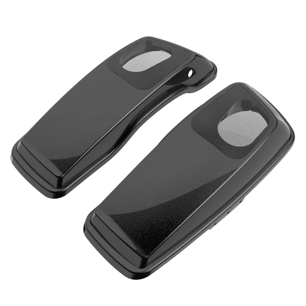 Premium 6X9 Saddlebag Speaker Lids for 2014+ Harley Davidson Touring - Color Matched, Waterproof & Durable - Perfect for Road Trips & Custom Audio Upgrades