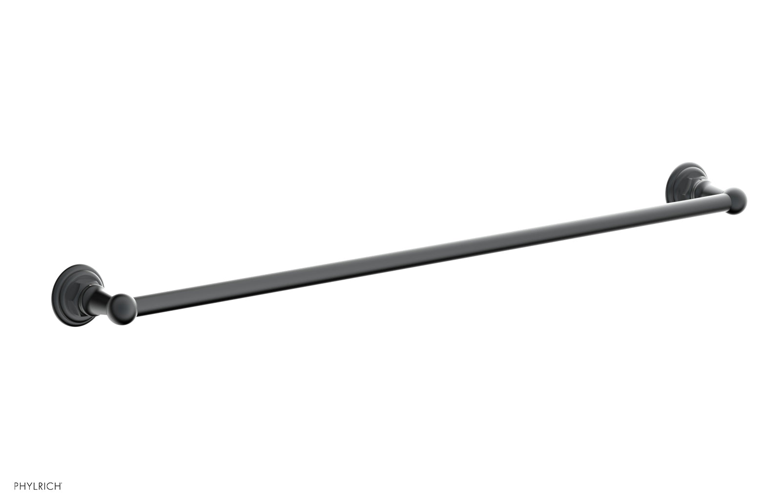 HEX TRADITIONAL 30-Inch Towel Bar - Chrome Finish Bathroom Towel Rack for Modern Homes - Perfect for Bathrooms, Kitchens & Laundry Rooms