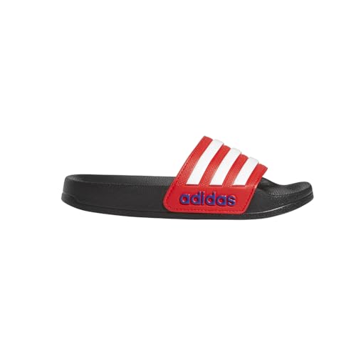 Black/White/Vivid Red