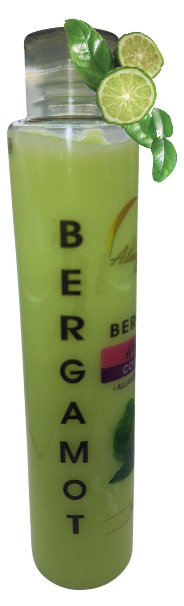 Bergamot Conditioner 16.23 fl oz with Allantoin & Amino Acids - Hydrating & Repairing Hair Treatment for Dry, Damaged Hair - Premium Hair Care for Smooth, Shiny Locks - Perfect for Daily Use & Salon-Quality Results