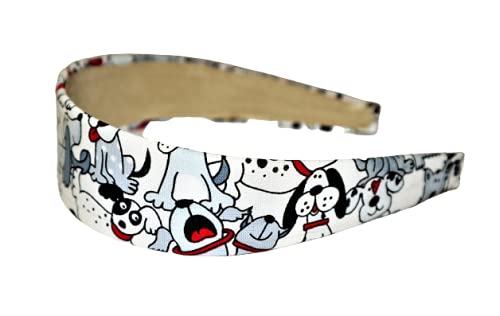 **Handmade Floral Cotton Headband for Women & Girls - Fashion Hair Accessory with Printed Flowers, Wide Hair Band, USA Made - Perfect for Parties, Weddings, and Everyday Style**